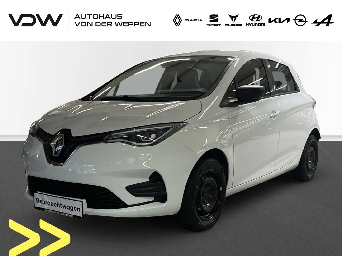 Renault ZOE Life R110 inkl. Batterie Klima Fenster el. Blanco - 1