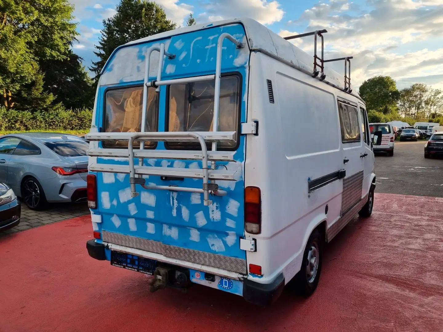 Mercedes-Benz Sprinter 209D T1 601 Wohnmobil/Hochdach Blanc - 1