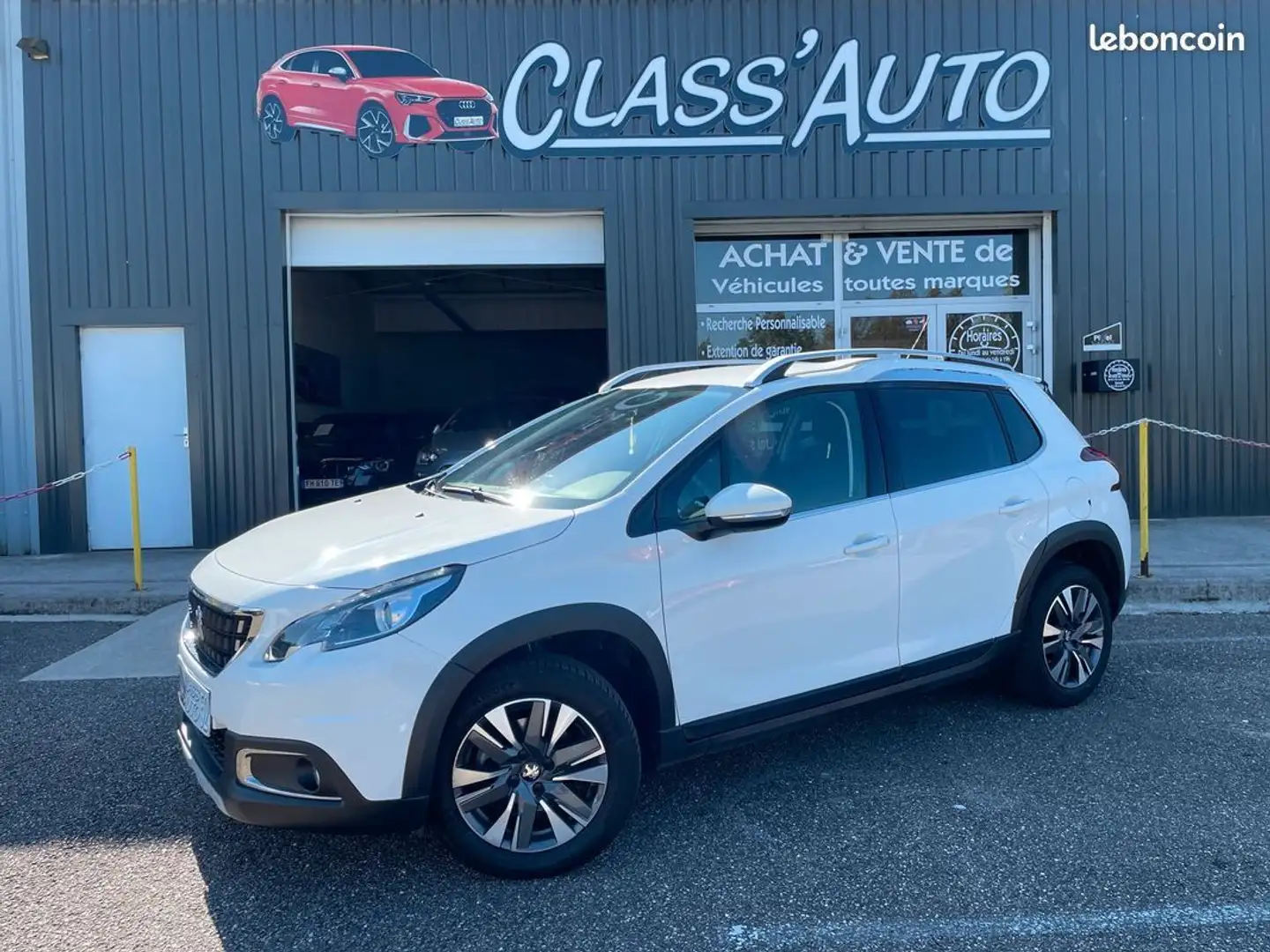 Peugeot 2008 II (2) E6.c 1.2 THP 130 cv ÉDITION ALLURE BVM-6 TBE Blanc - 2