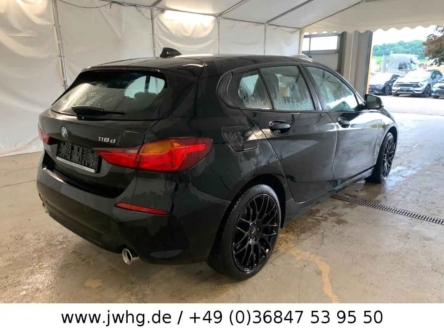 BMW 118 Advantage DAB SpurAss Navi CockpPlus PDC Schwarz - 2