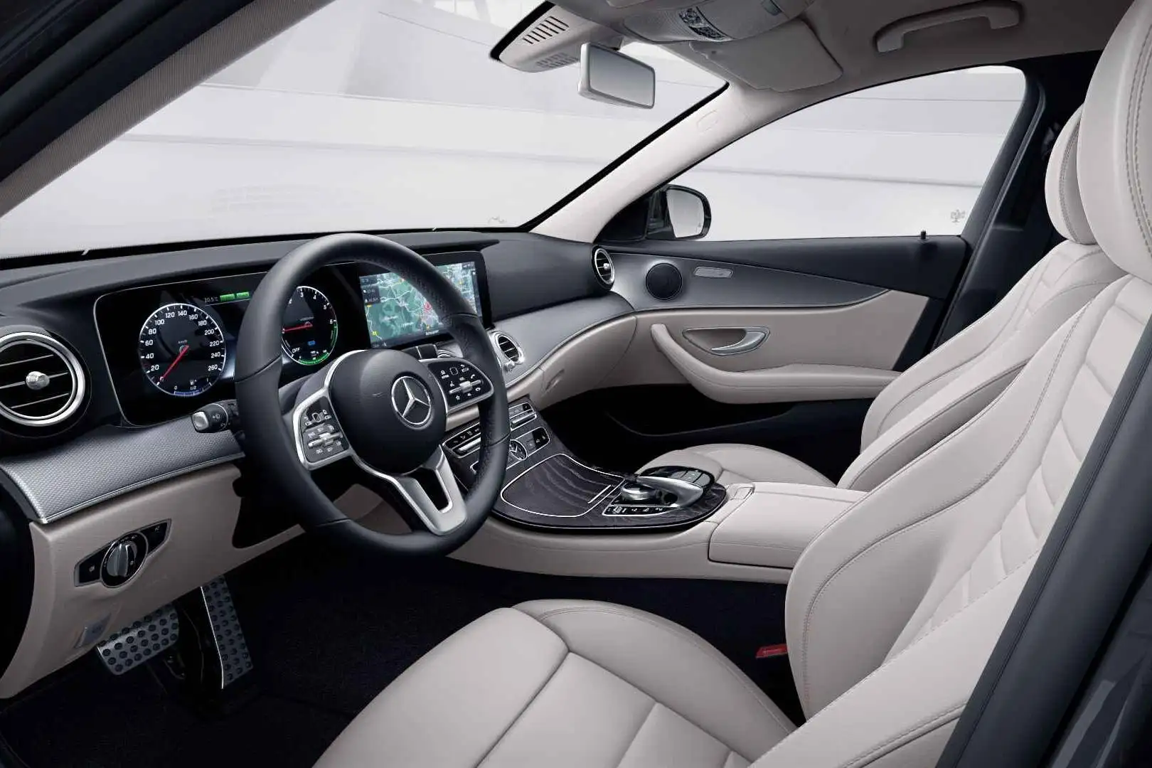 Mercedes-Benz E 300 Estate 300de Business Solution Trekhaak | Dodehoek Grau - 2