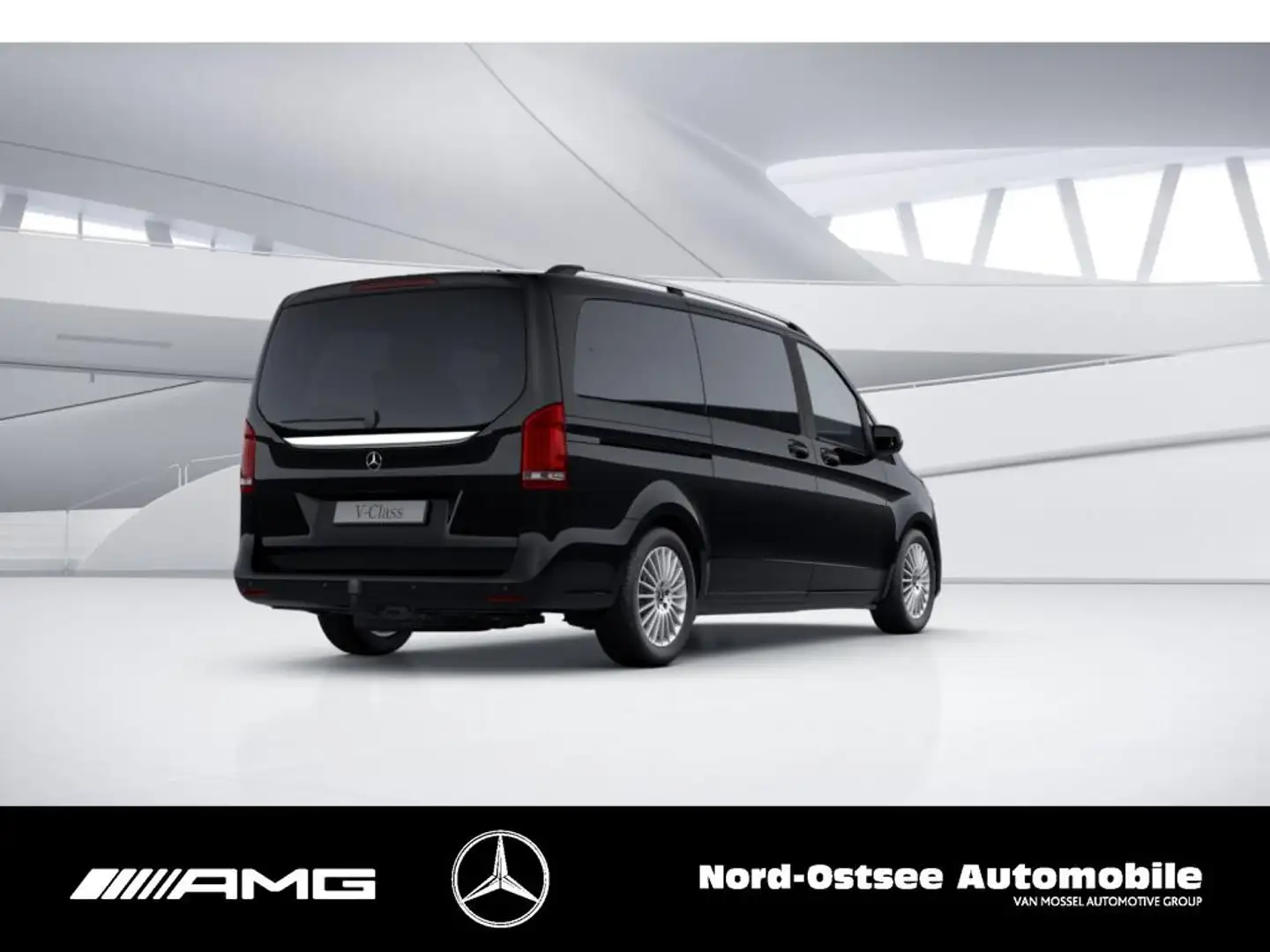 Mercedes-Benz V 250 EDITION 4MATIC AHK 2,5t SHZ KLIMA TEMPO Schwarz - 2