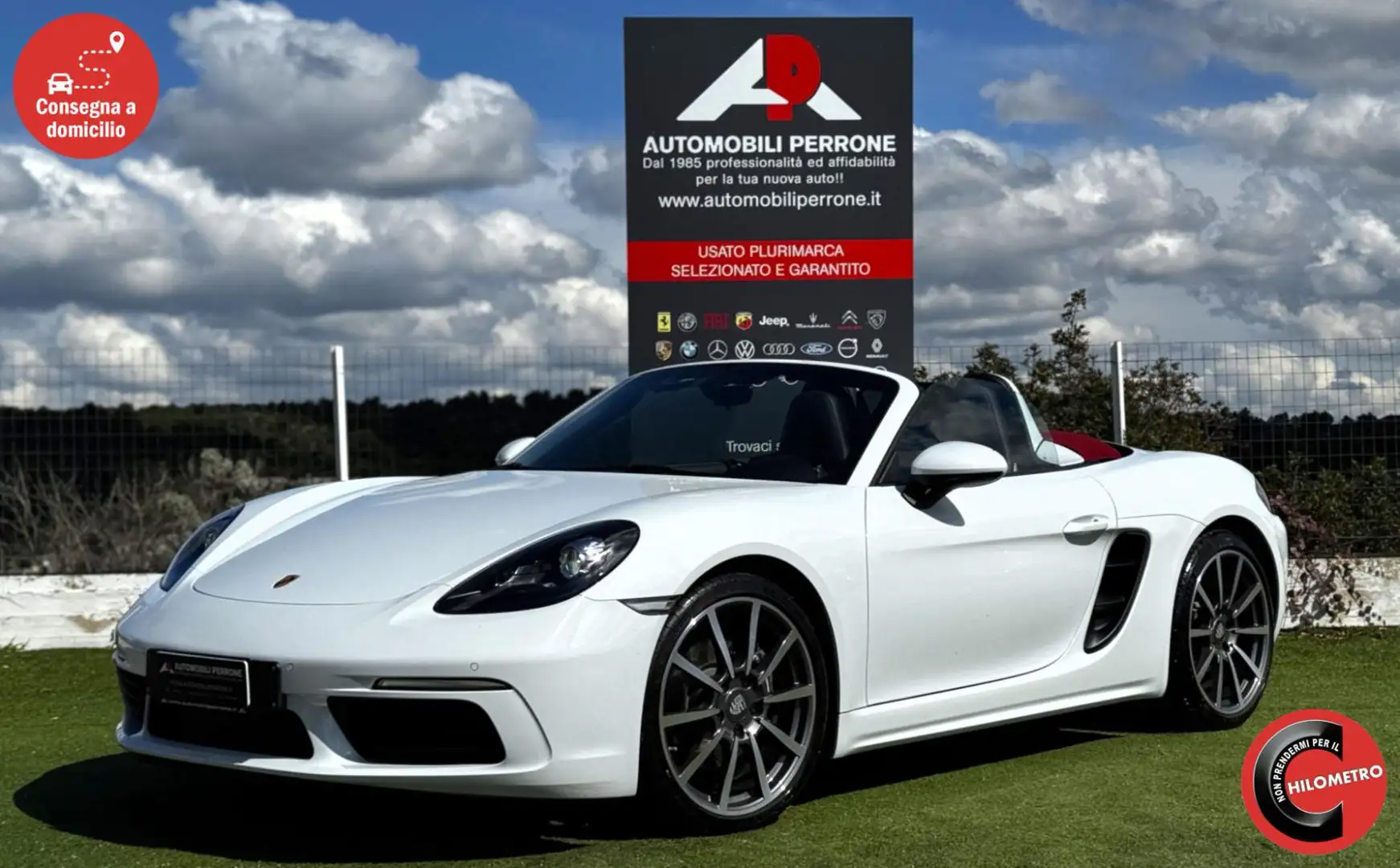 Porsche 718 Boxster 2.0i 300cv PDK Weiß - 1