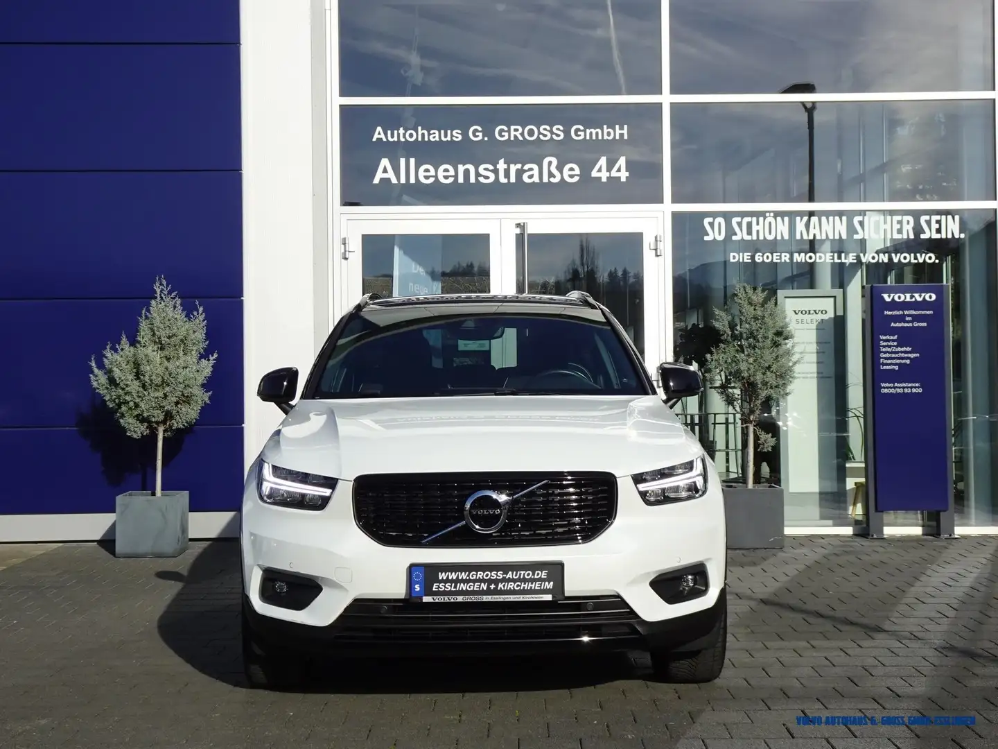 Volvo XC40 T3 Geartronic R-Design Wit - 2