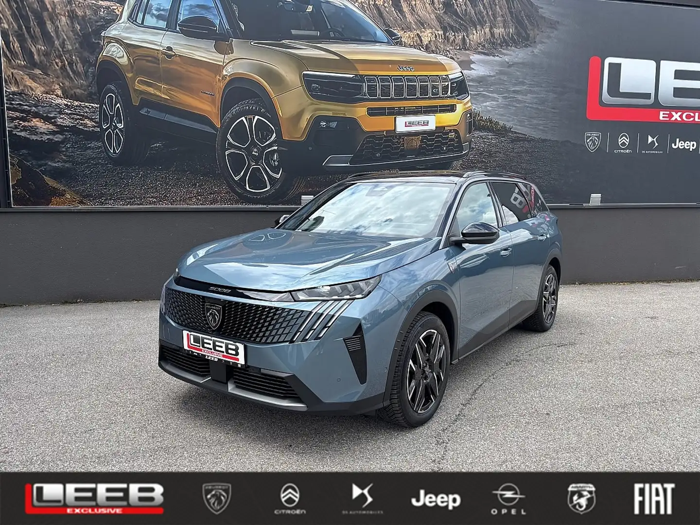 Peugeot 5008 mHEV 145 e-DCS6 GT Aut. inkl. 360° Vision & Dri... Blau - 1