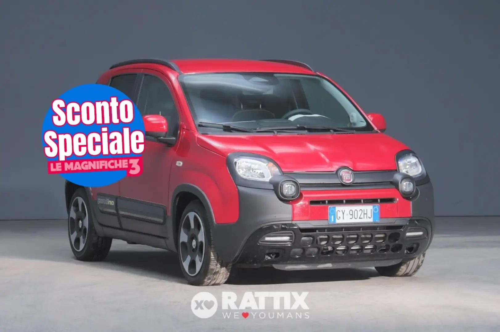 Fiat Panda Pandina 1.0 Firefly Hybrid 70CV Cross Rot - 1