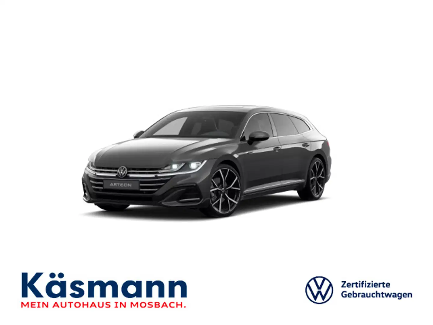 Volkswagen Arteon R-Line 2.0TDI 4M AHK PANO Grau - 1