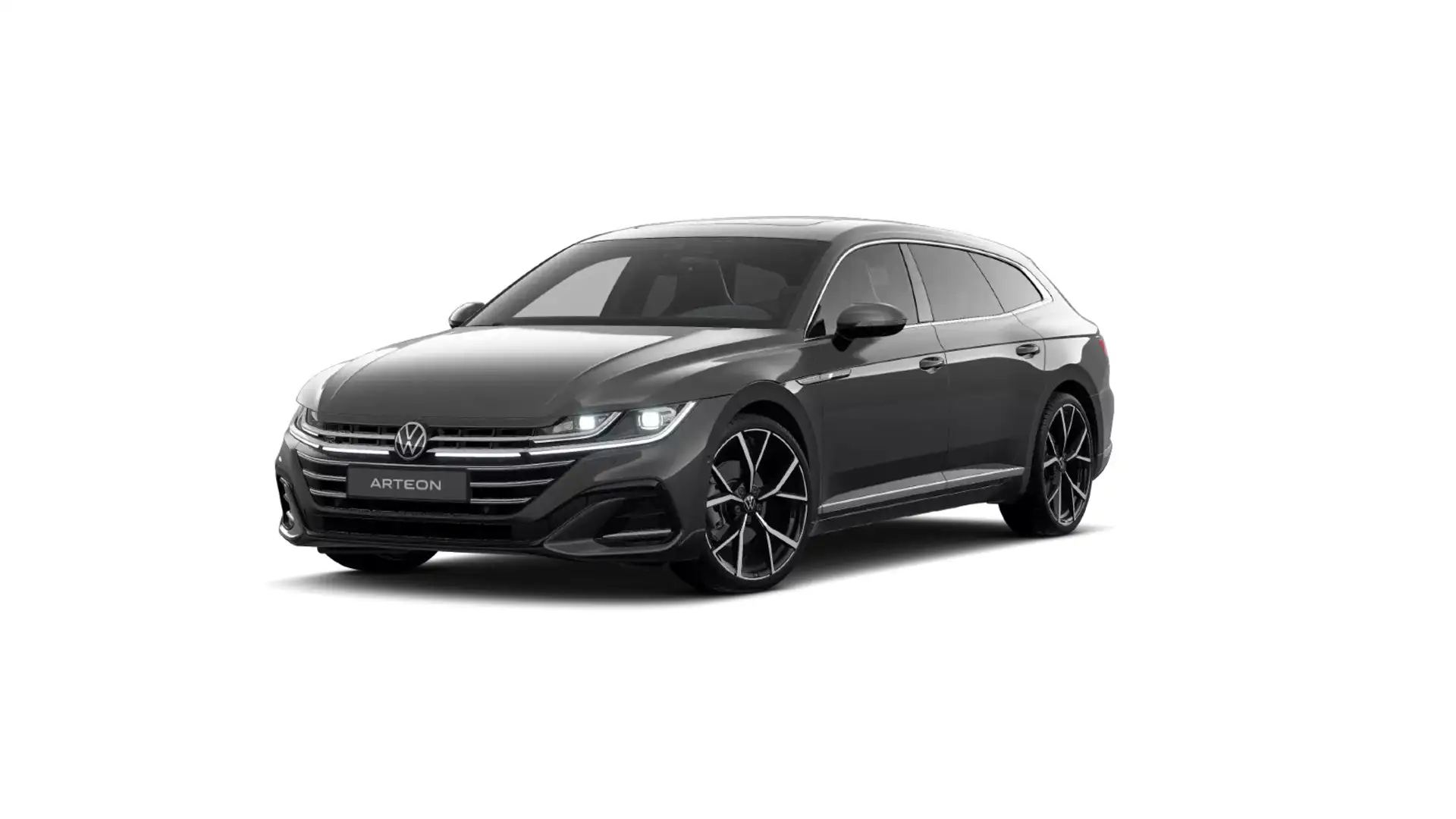 Volkswagen Arteon R-Line 2.0TDI 4M AHK PANO Grau - 2