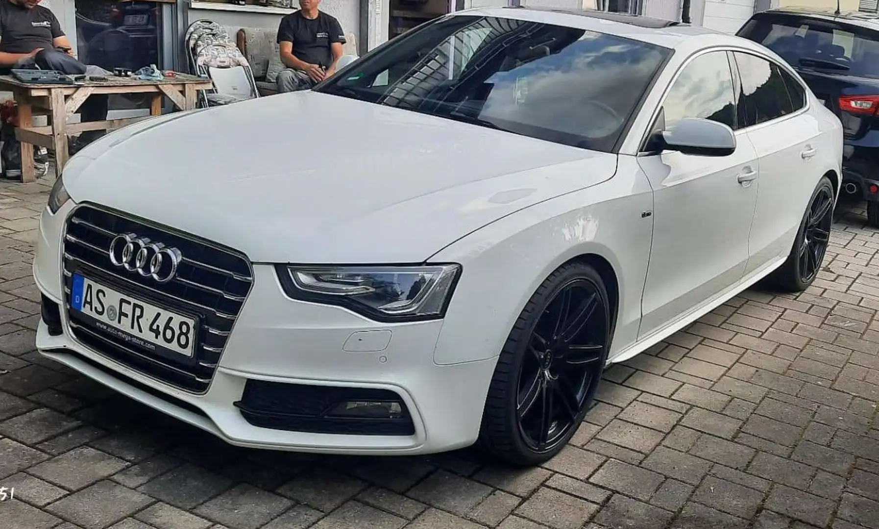 Audi A5 3.0 TDI DPF (clean diesel) quattro S tronic Weiß - 2