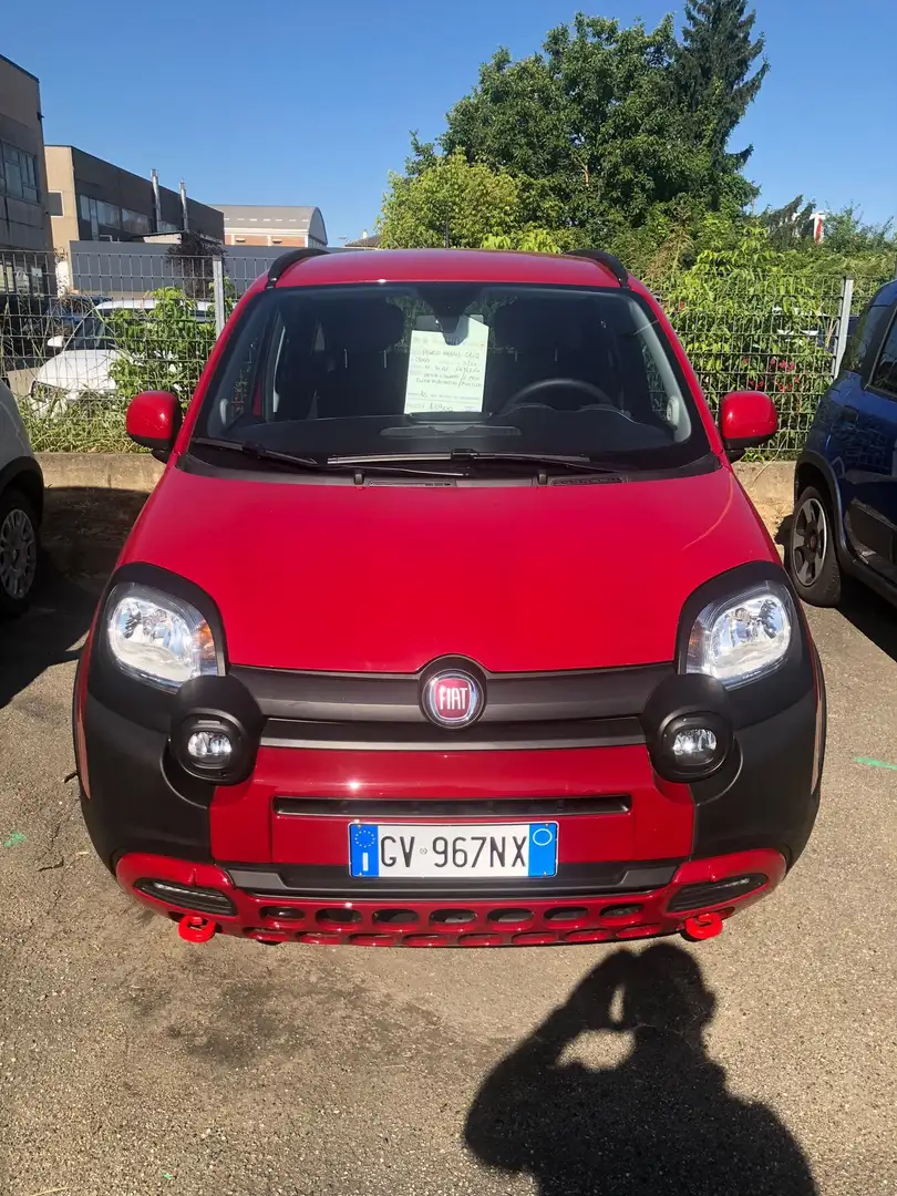 Fiat Panda Panda III 2021 Cross 1.0 firefly hybrid Cross s Rosso - 2