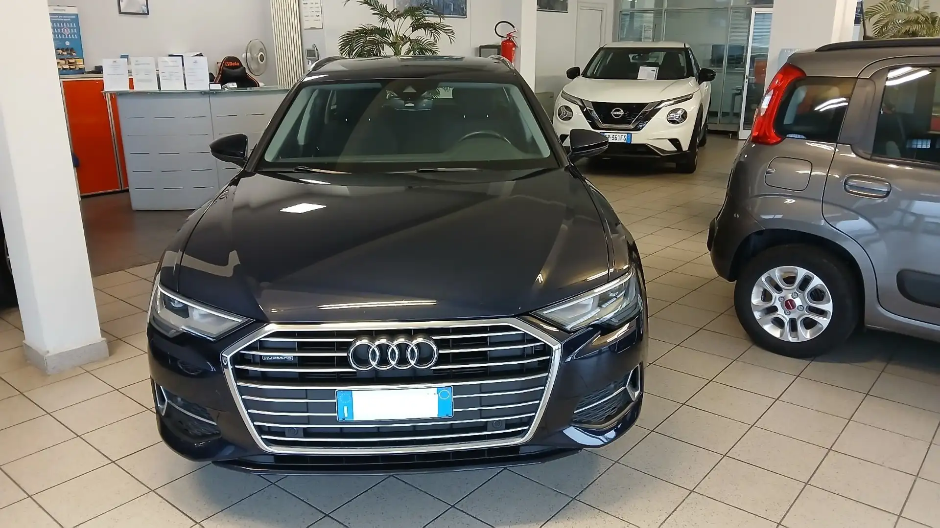 Audi A6 Avant 50 3.0 tdi mhev Business quattro tip my19 Blauw - 1
