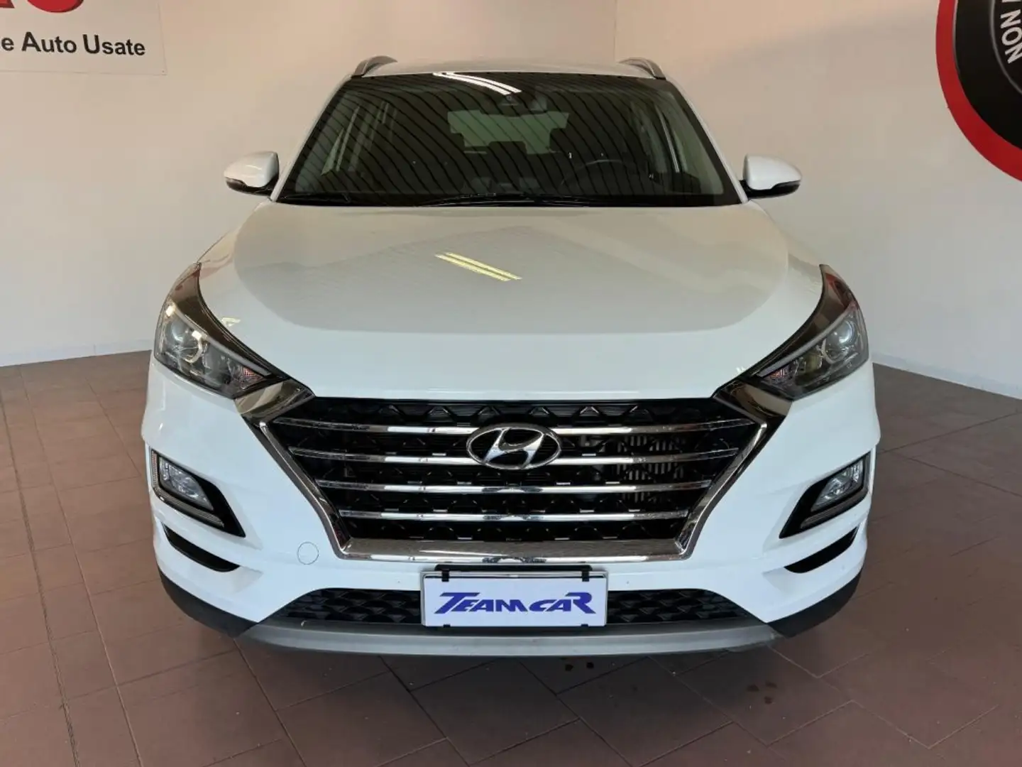 Hyundai TUCSON 1.6 CRDi 48V XLine UNICOPROP. IVA ESPOSTA Weiß - 2