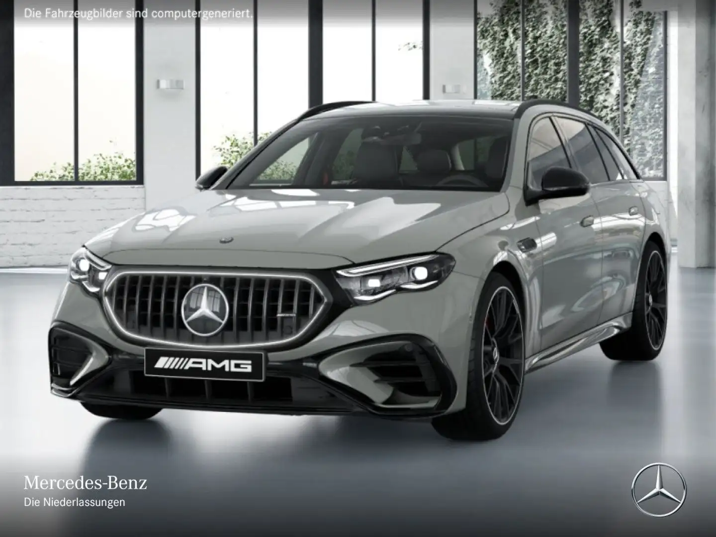Mercedes-Benz E 53 AMG T 4M Hybrid Driversp Fahrass 360° Pano Gris - 2