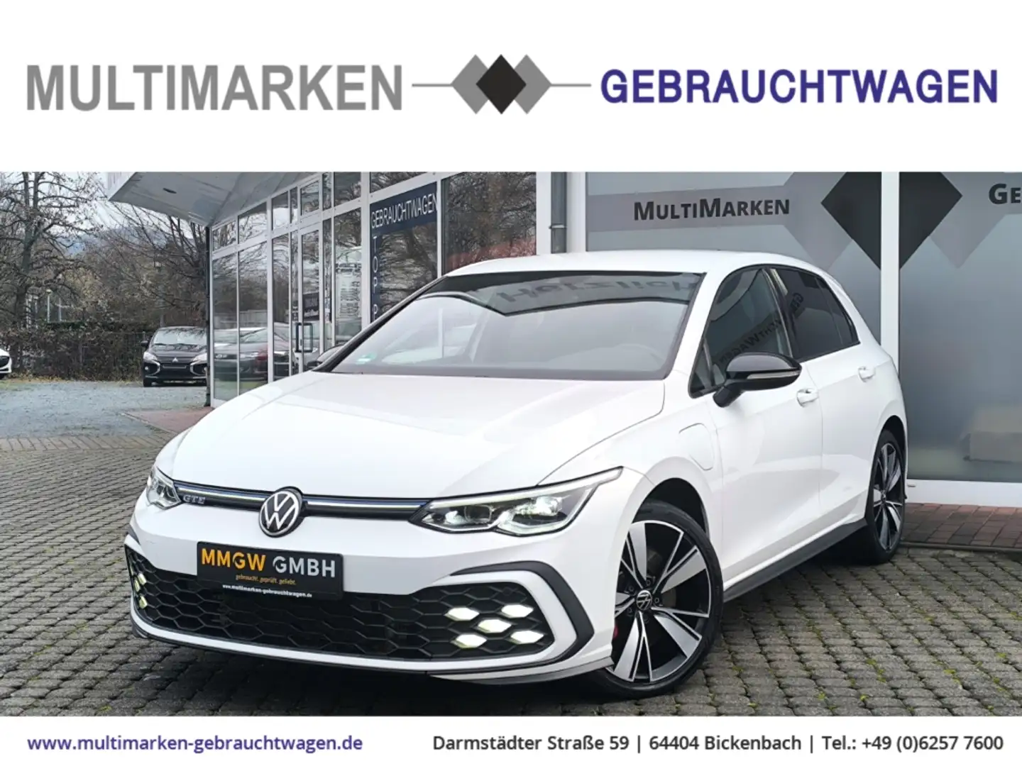 Volkswagen Golf VIII GTE eHybrid Navi/LED/Sperrdiff./ACC/Klima Blanc - 1