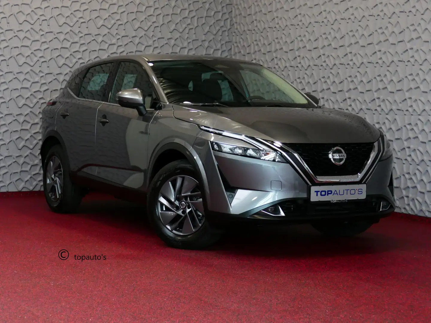 Nissan Qashqai 1.3 MHEV 160PK NAVI CARPLAY CAMERA STOEL/STUUR/RUI Grijs - 1