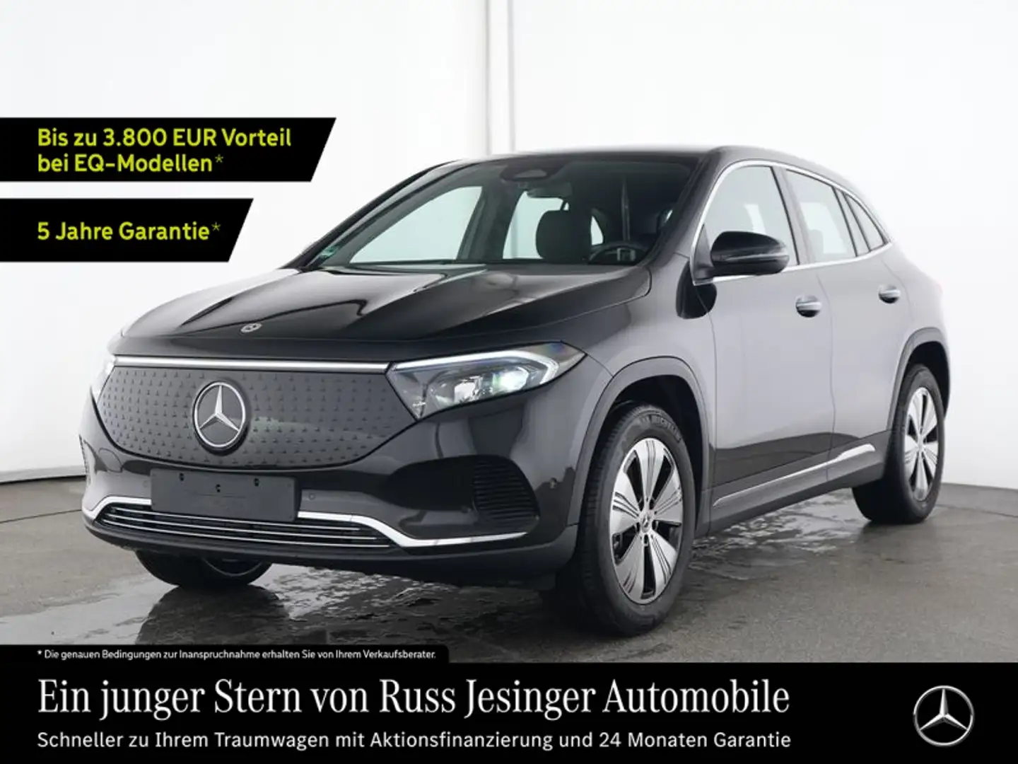 Mercedes-Benz EQA 250 + Progressive *Cam*Distr*TotW*KeyGo*LED* Noir - 1