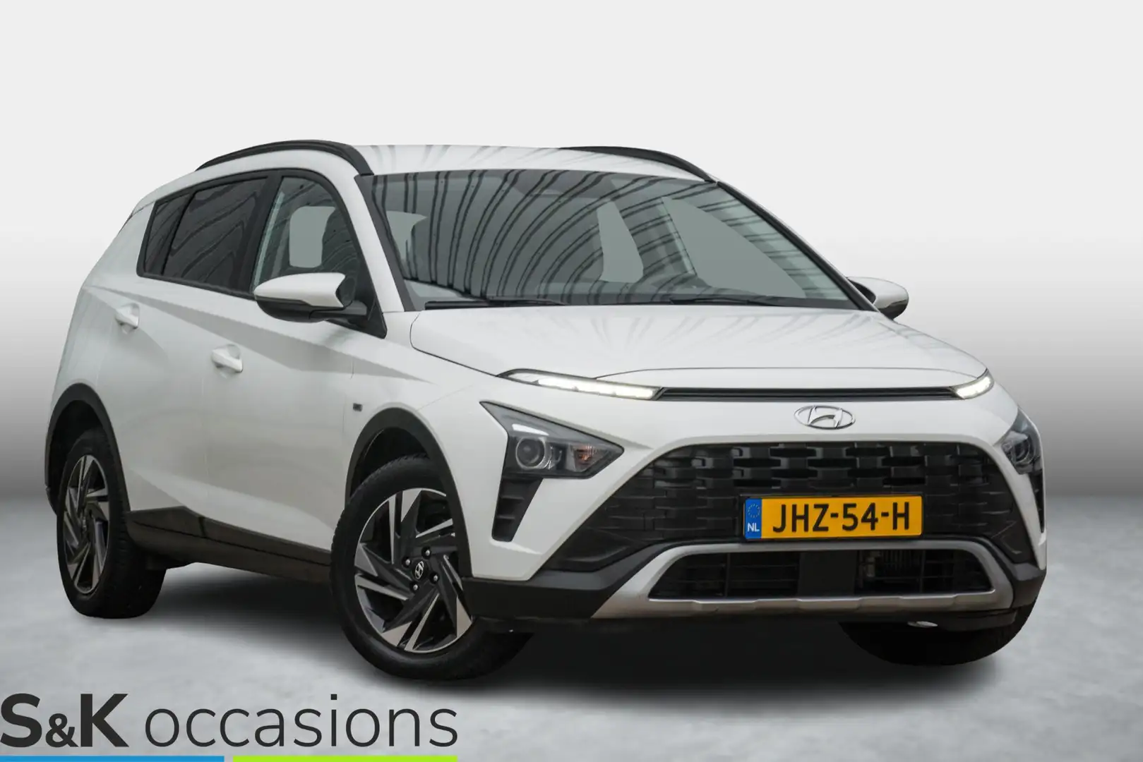 Hyundai BAYON 1.0 T-GDI Automaat MHEV Airco Apple Car Play Wit - 1
