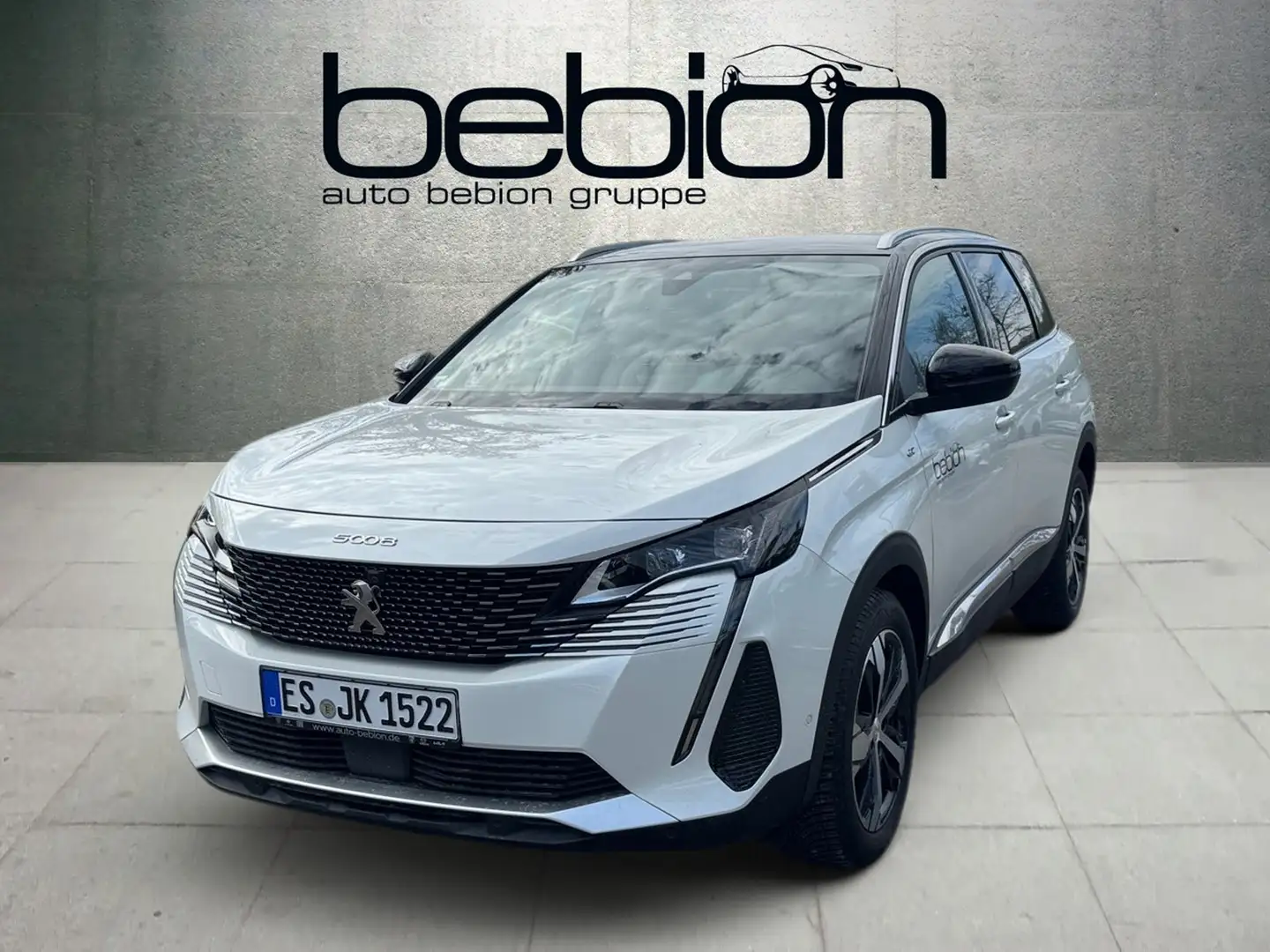 Peugeot 5008 1.5 BlueHDi 130 GT Navi PDC LED KeyLess LM Blanc - 1