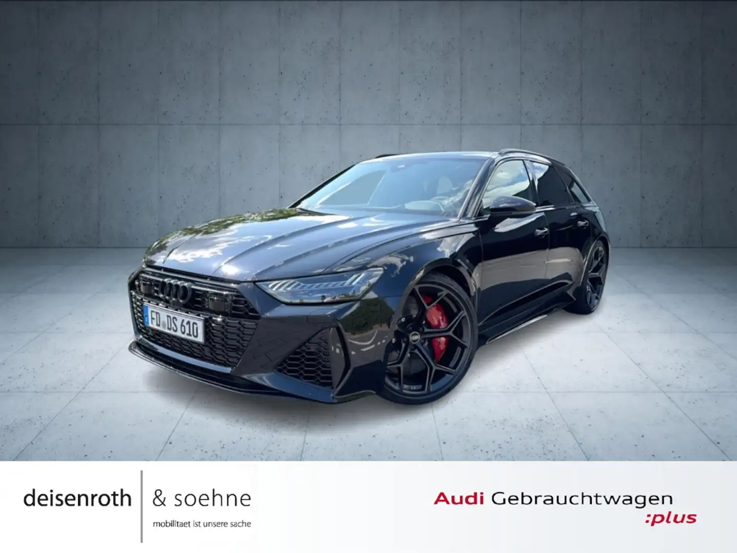 Audi RS6 performance AHK/RS-Aga/HDMatrix/B&O/305/Pano/Assis Negru - 1