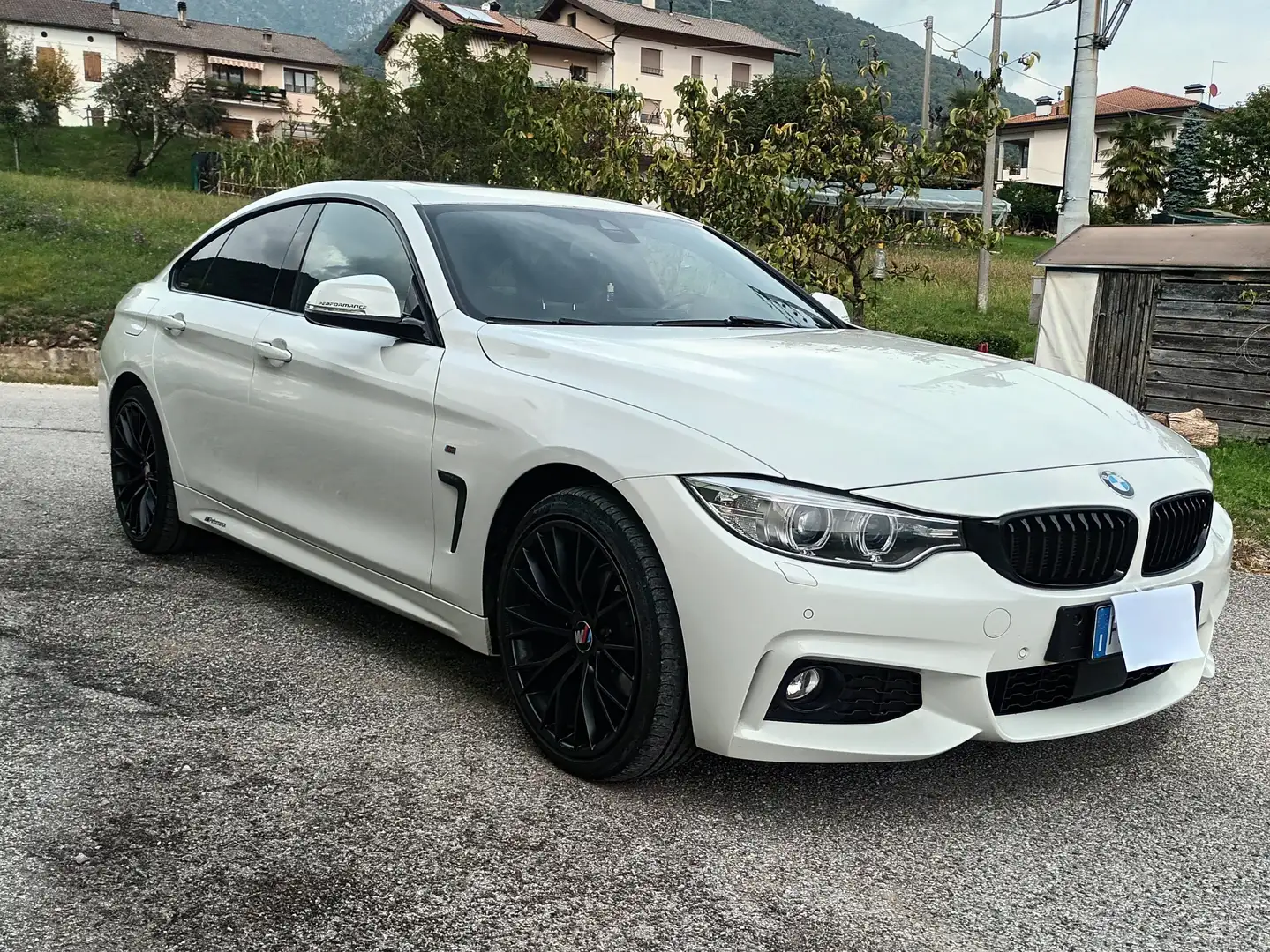 BMW 420 Gran Coup 420d Gran Coupe xdrive Msport Blanc - 1