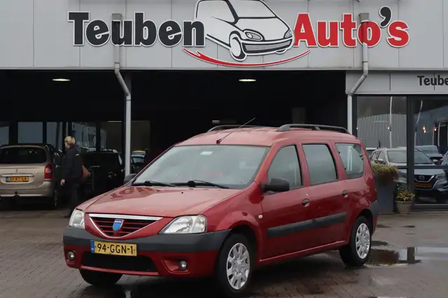 Dacia Logan MCV 1.6-16V Lauréate 7p. Airco, 7 Persoons, Elektr