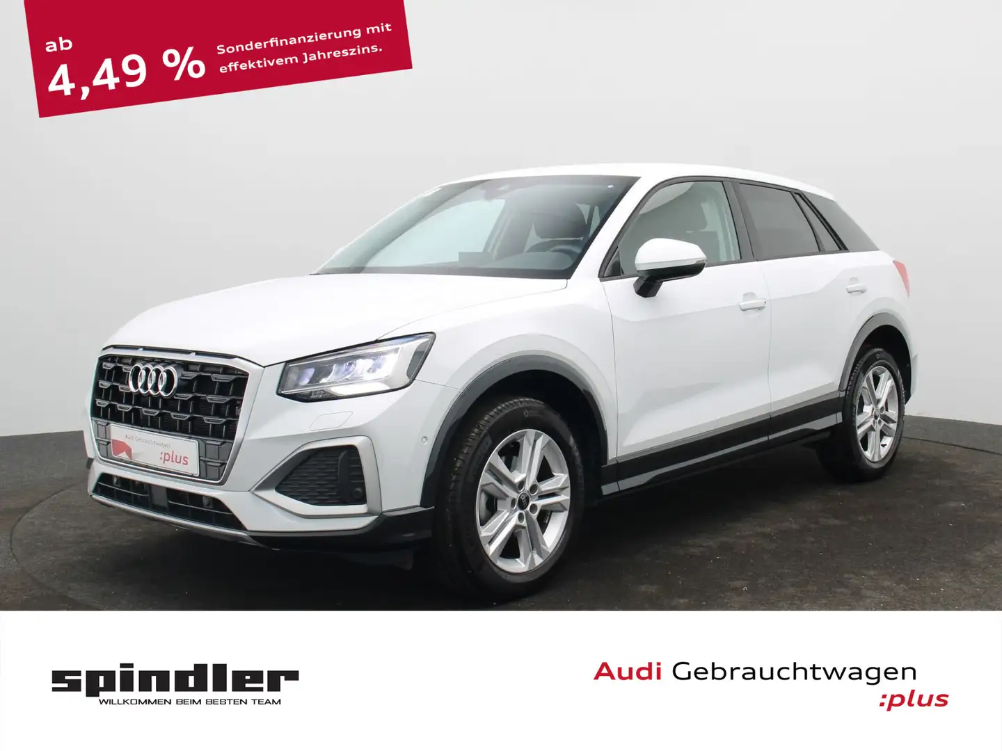 Audi Q2 advanced 35 TFSI S-tronic / AHK, LED, RFK Weiß - 1