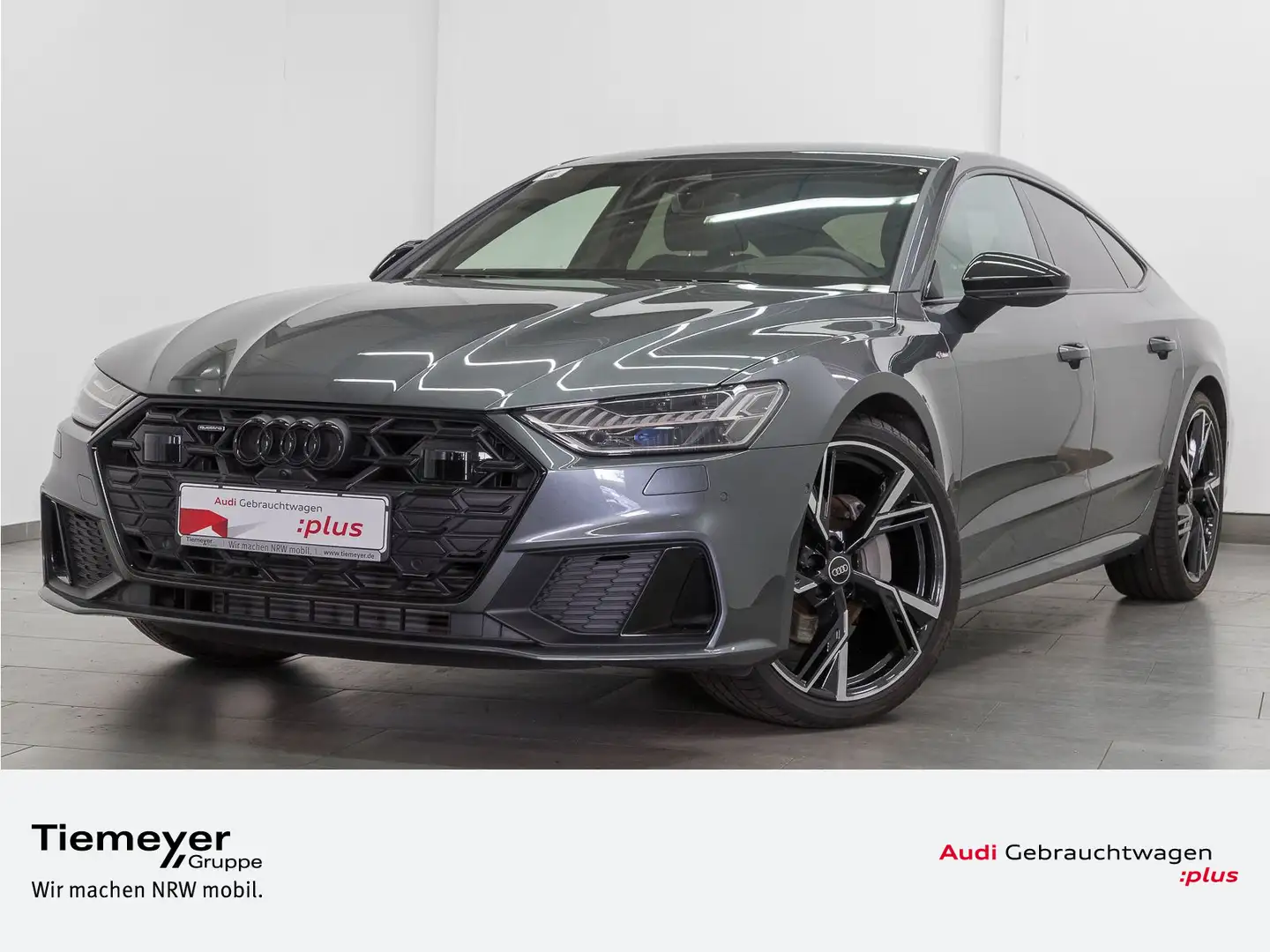Audi A7 45 TFSI Q S LINE UPE106 LM21 LEDER Gri - 1