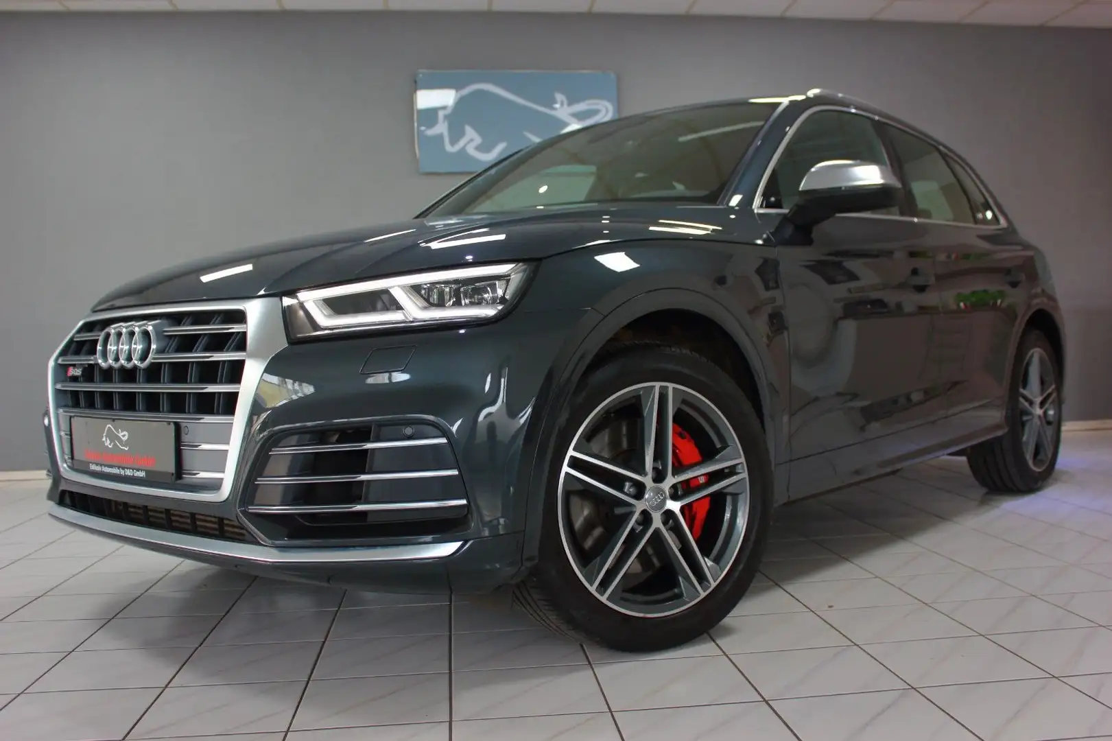 Audi SQ5 TDI tiptronic quattro~DEUTSCH+UNFALLFREI+LUF Šedá - 1