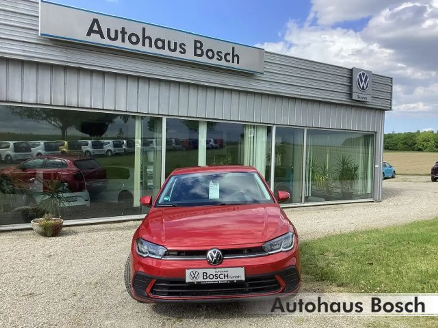 Volkswagen Polo 1.0 TSI Move Life DSG AHK Navi ACC SHZ RFK Rojo - 2