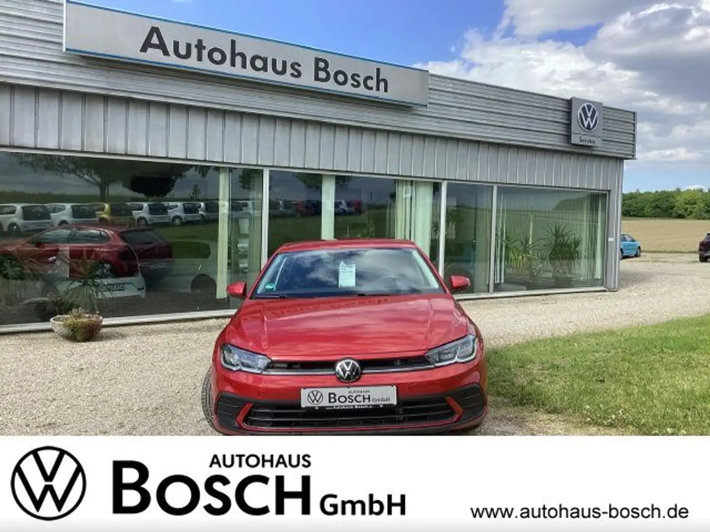 Volkswagen Polo 1.0 TSI Move Life DSG AHK Navi ACC SHZ RFK Rojo - 1