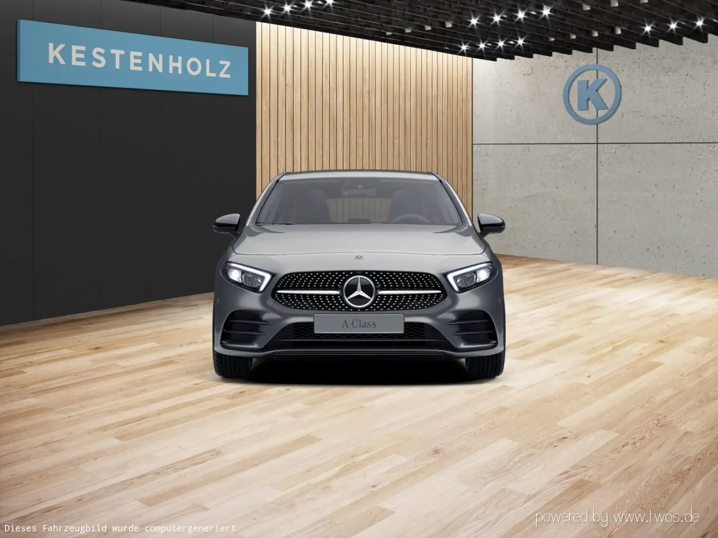 Mercedes-Benz A 200 A 200 Kompaktlimo *AMG*NIGHT*AHK*360°*HUD*DISTR* Gris - 2