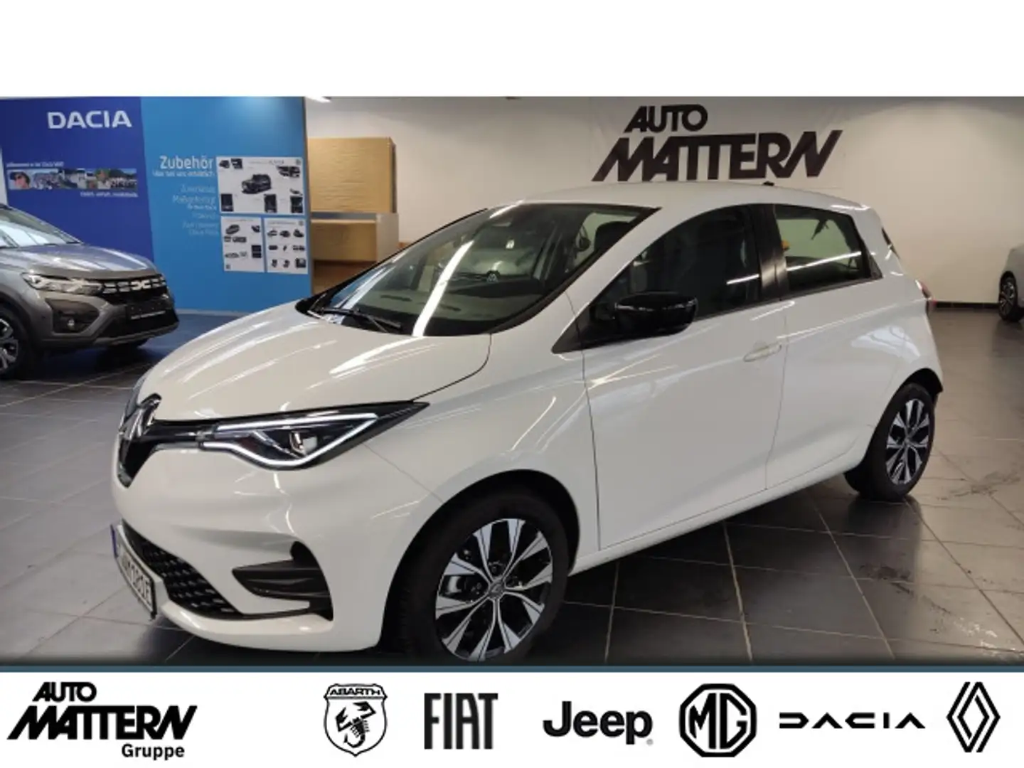 Renault ZOE Zoe Evolution EV50 110hp E-Tech 100% elektrisch Weiß - 1