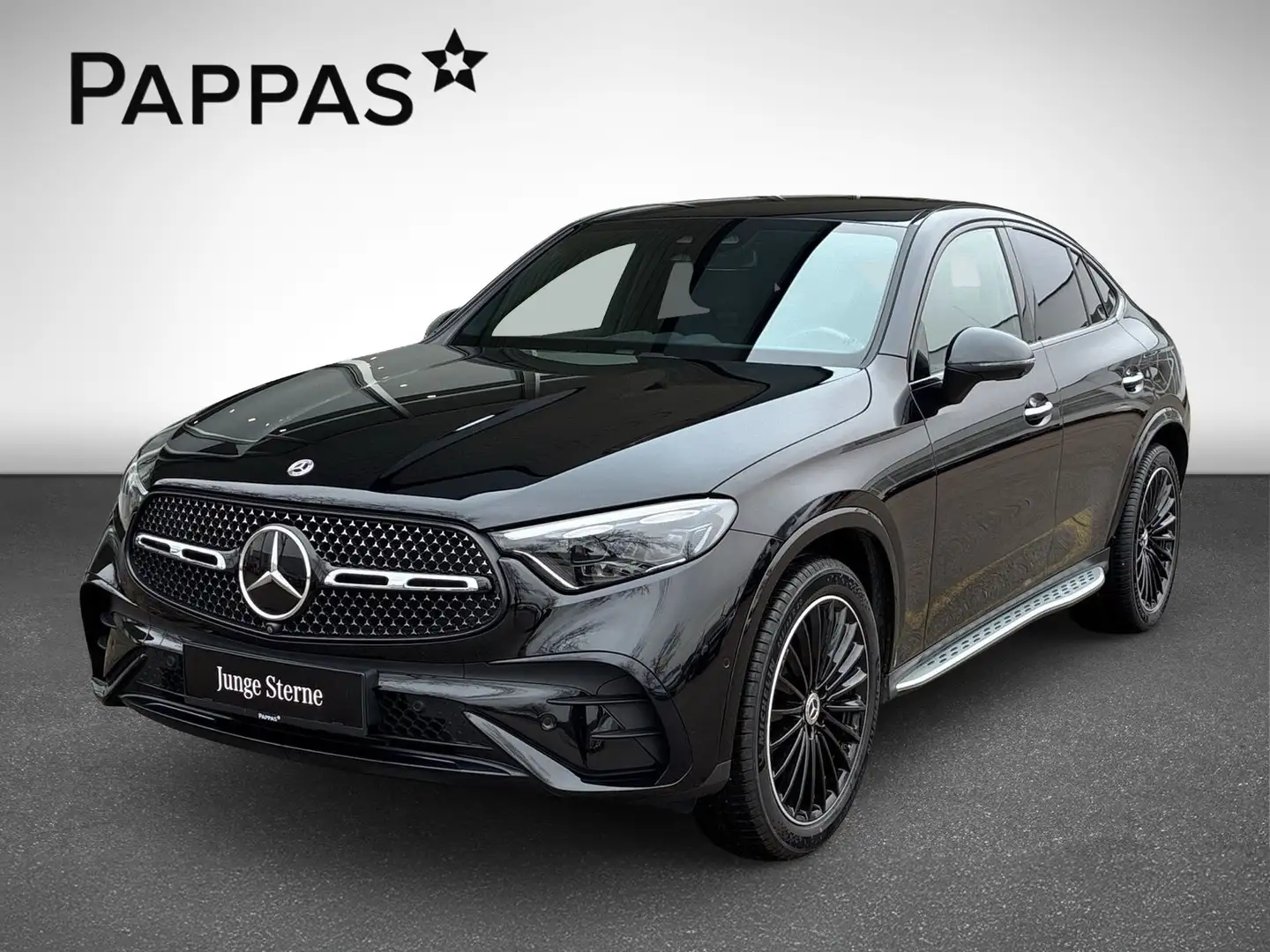 Mercedes-Benz GLC 220 d 4MATIC Coupé Totw LED Distr PTS HUD Schwarz - 2