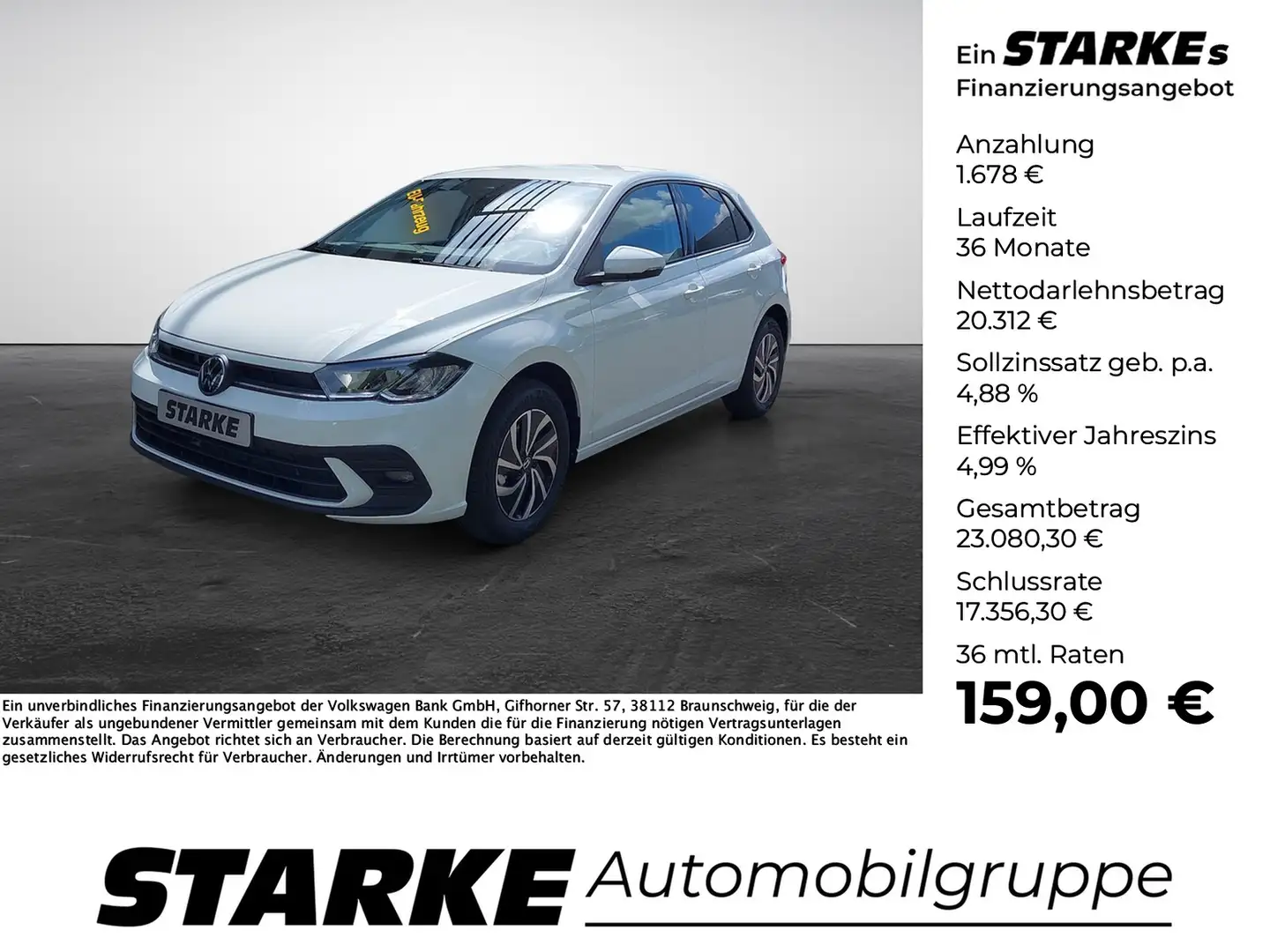 Volkswagen Polo 1.0 TSI DSG Life Blanc - 1
