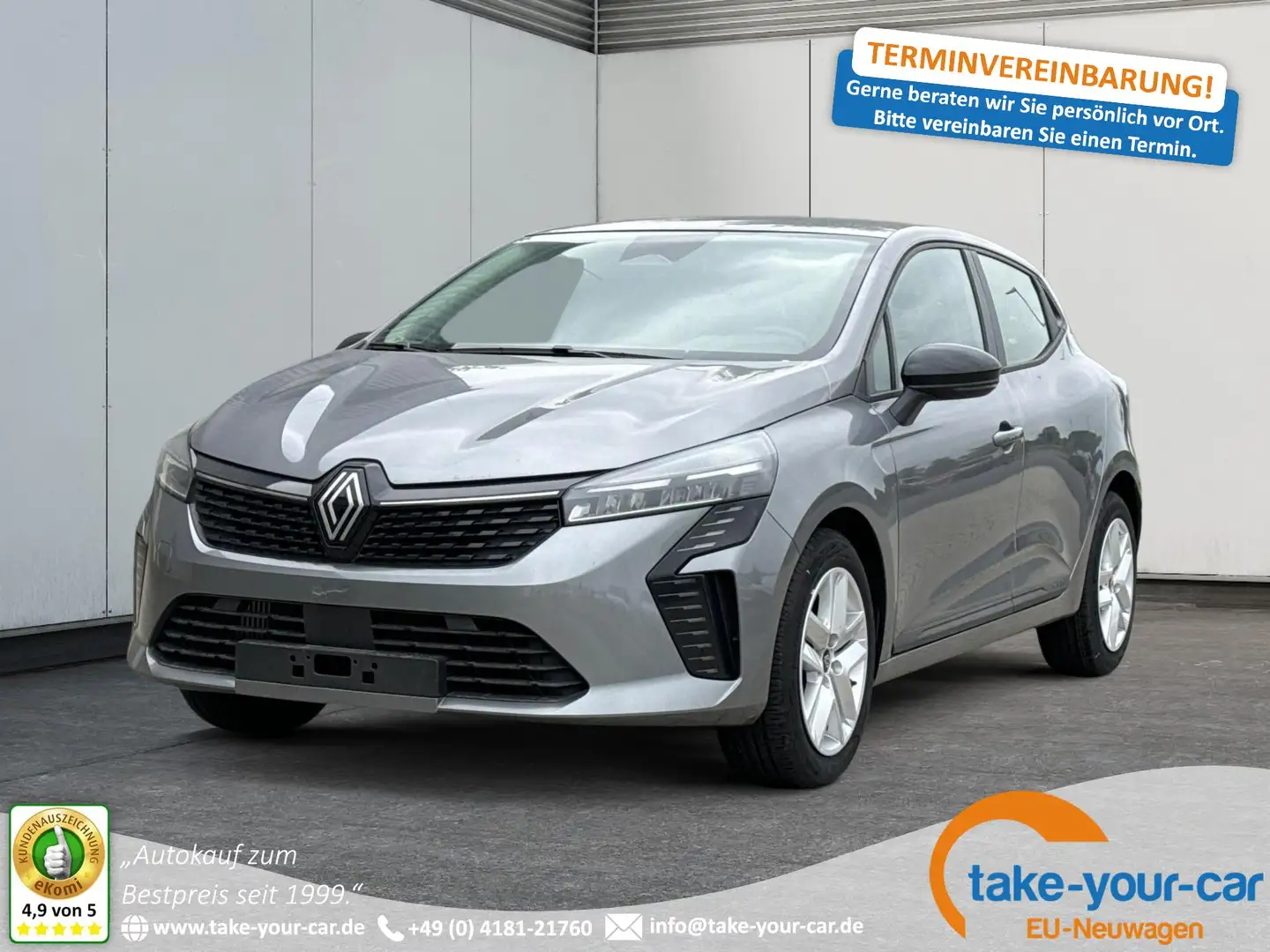 Renault Clio Evolution KAMERA+SHZ+APP+KEYLESS+LED+KLIMA TCe9... Gri - 1