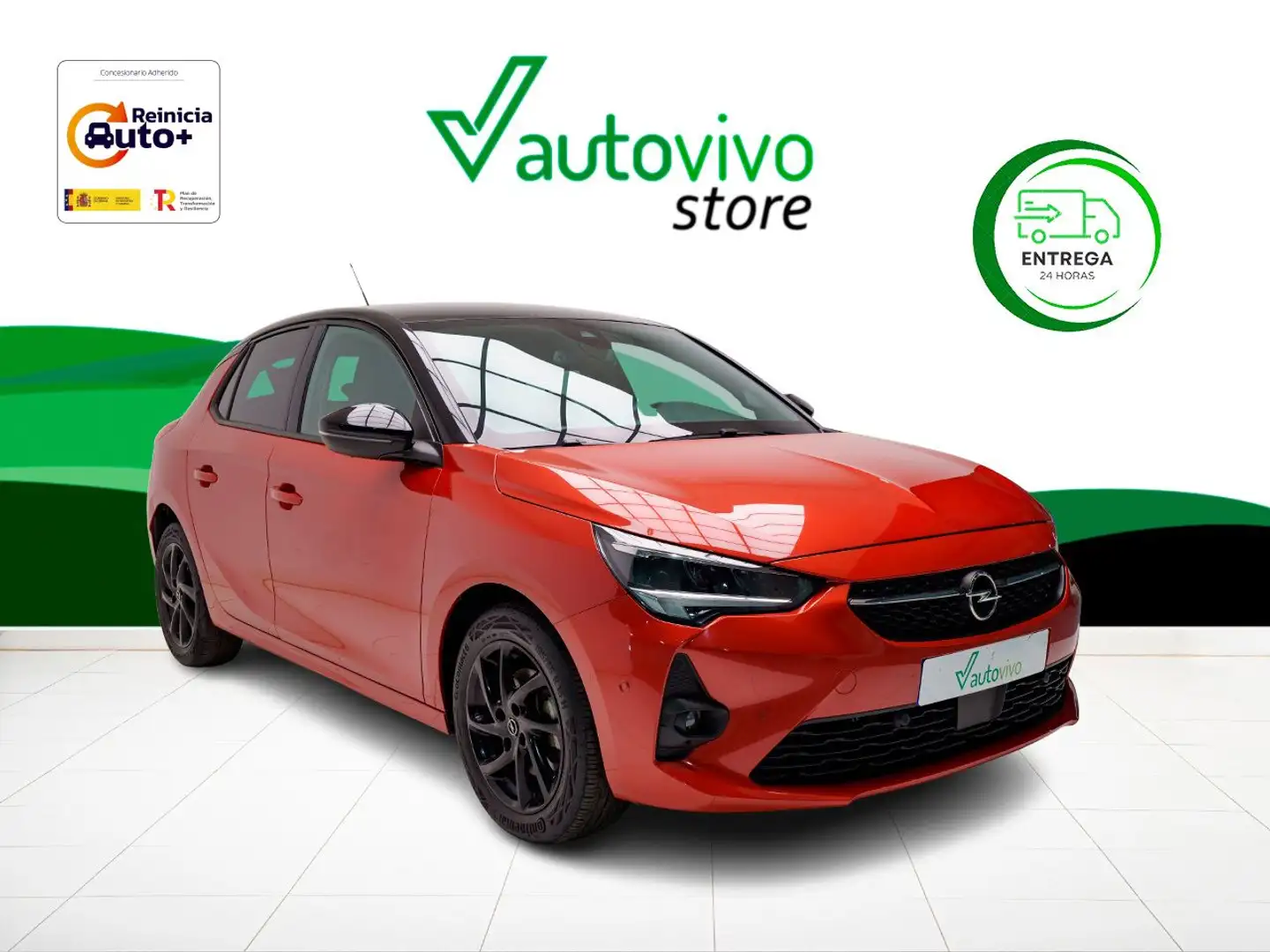 Opel Corsa GS 1.5D DT 100 CV 5P Naranja - 1