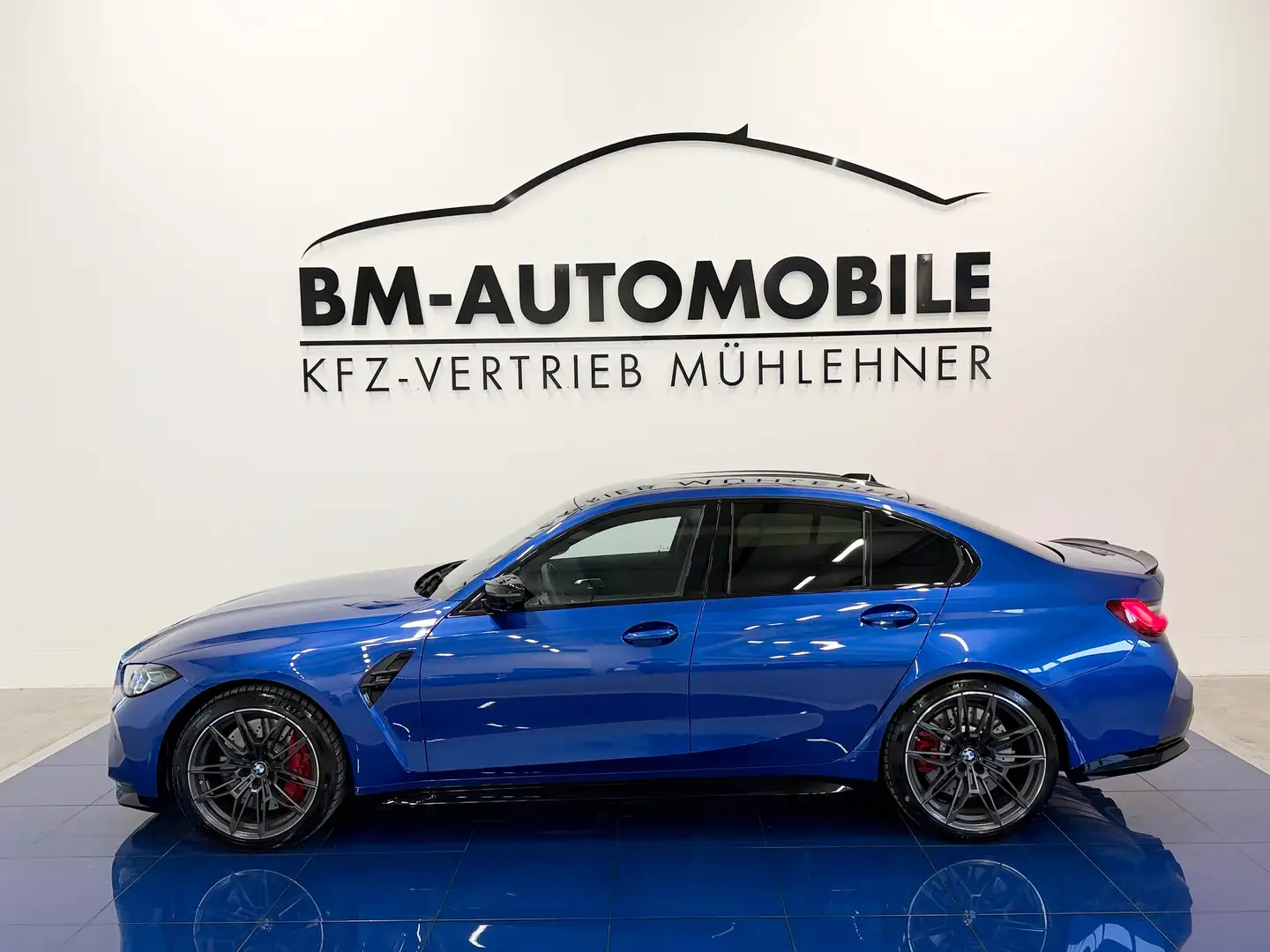 BMW M3 M3 Competition M xDrive,Schalensitze,Laser,H&K, Blau - 1