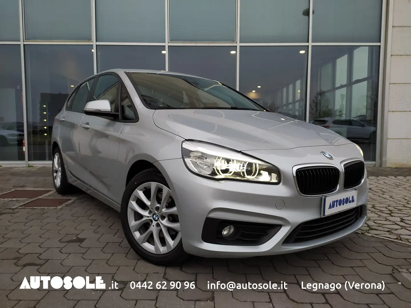 BMW 216 216D Active Tourer Business Advantage Argent - 1