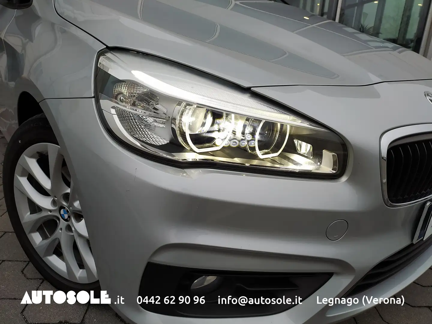 BMW 216 216D Active Tourer Business Advantage Argent - 2
