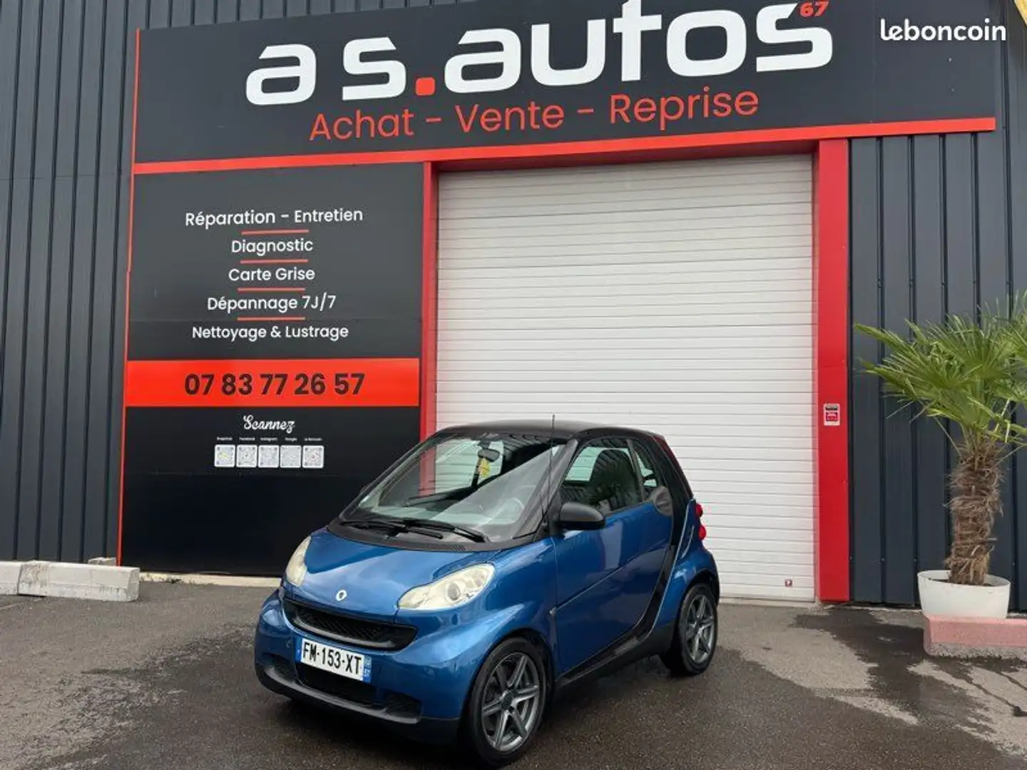 smart forTwo Coupé 1.0i 71 cv Boîte auto phase 2 - 1