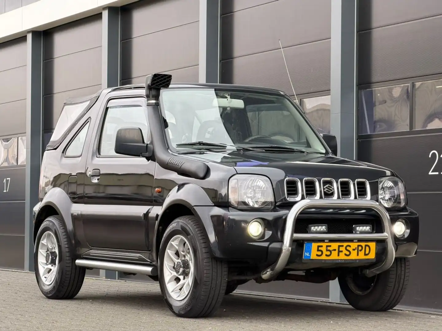Suzuki Jimny 1.3 JLX Cabrio 4WD 4x4 Zwart - 2