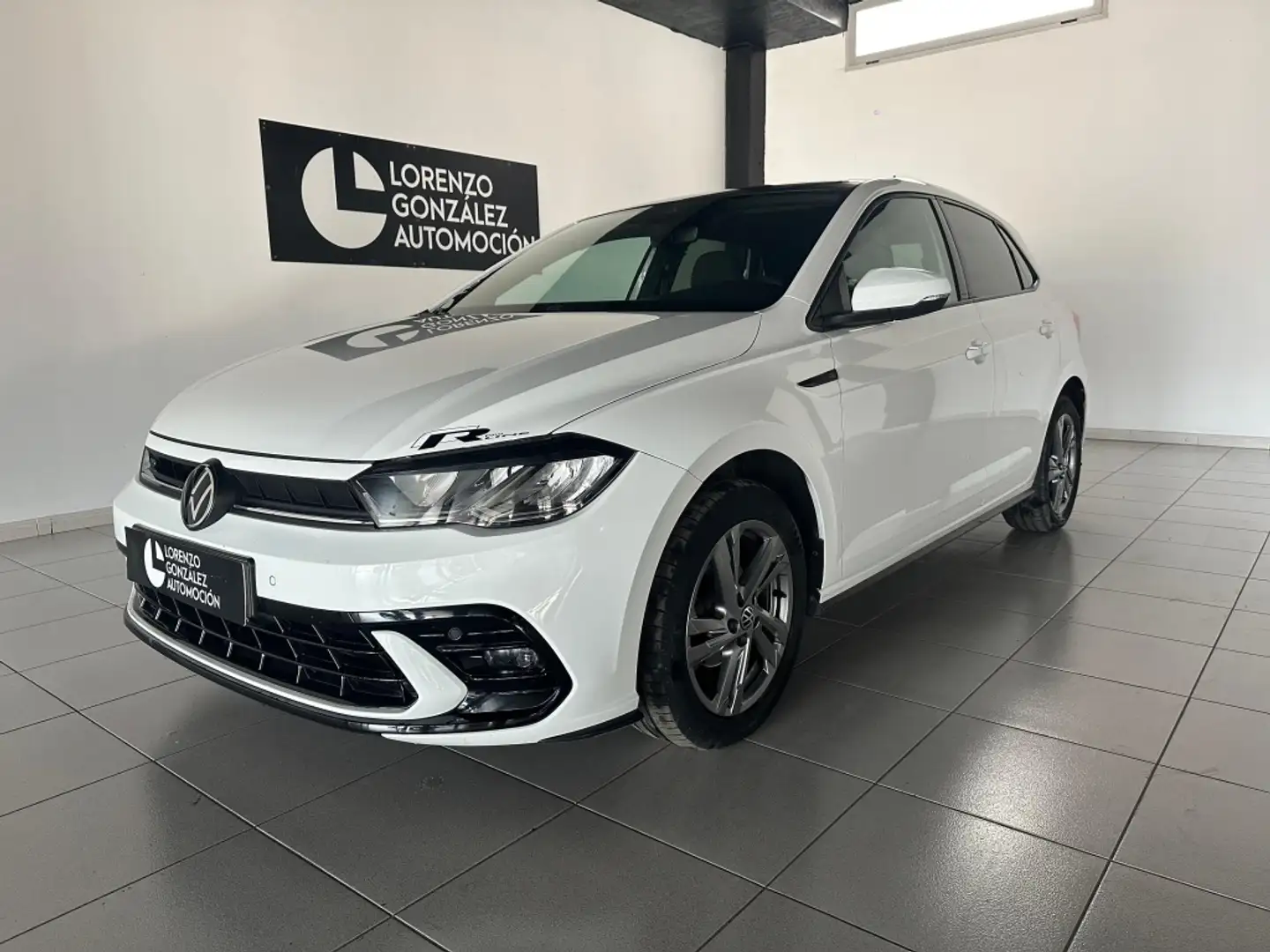 Volkswagen Polo 1.0 TSI R-Line DSG 70kW Blanc - 1