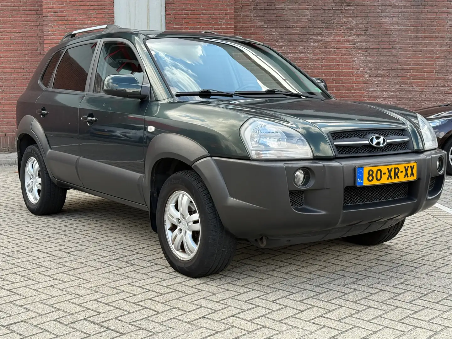 Hyundai TUCSON 2.0i Style Premium|LEDER|CLIMA|TREKHAAK|PDC| Verde - 1