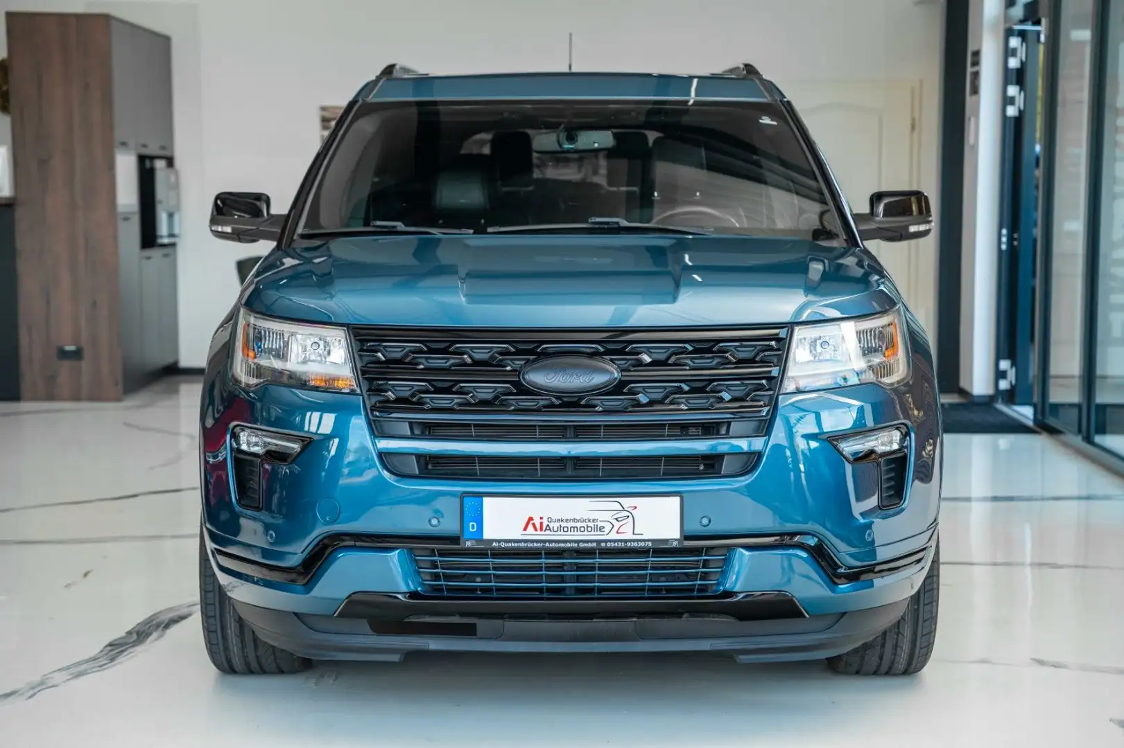 Ford Explorer 3,5 XLT LPG BRC PANO/AHK/4x4 Blau - 2