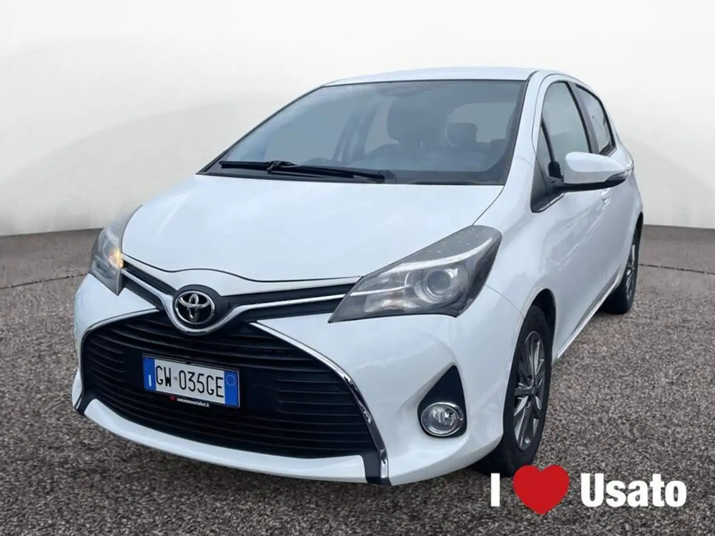 Toyota Yaris III 2015 5p 1.0 Lounge Bianco - 1