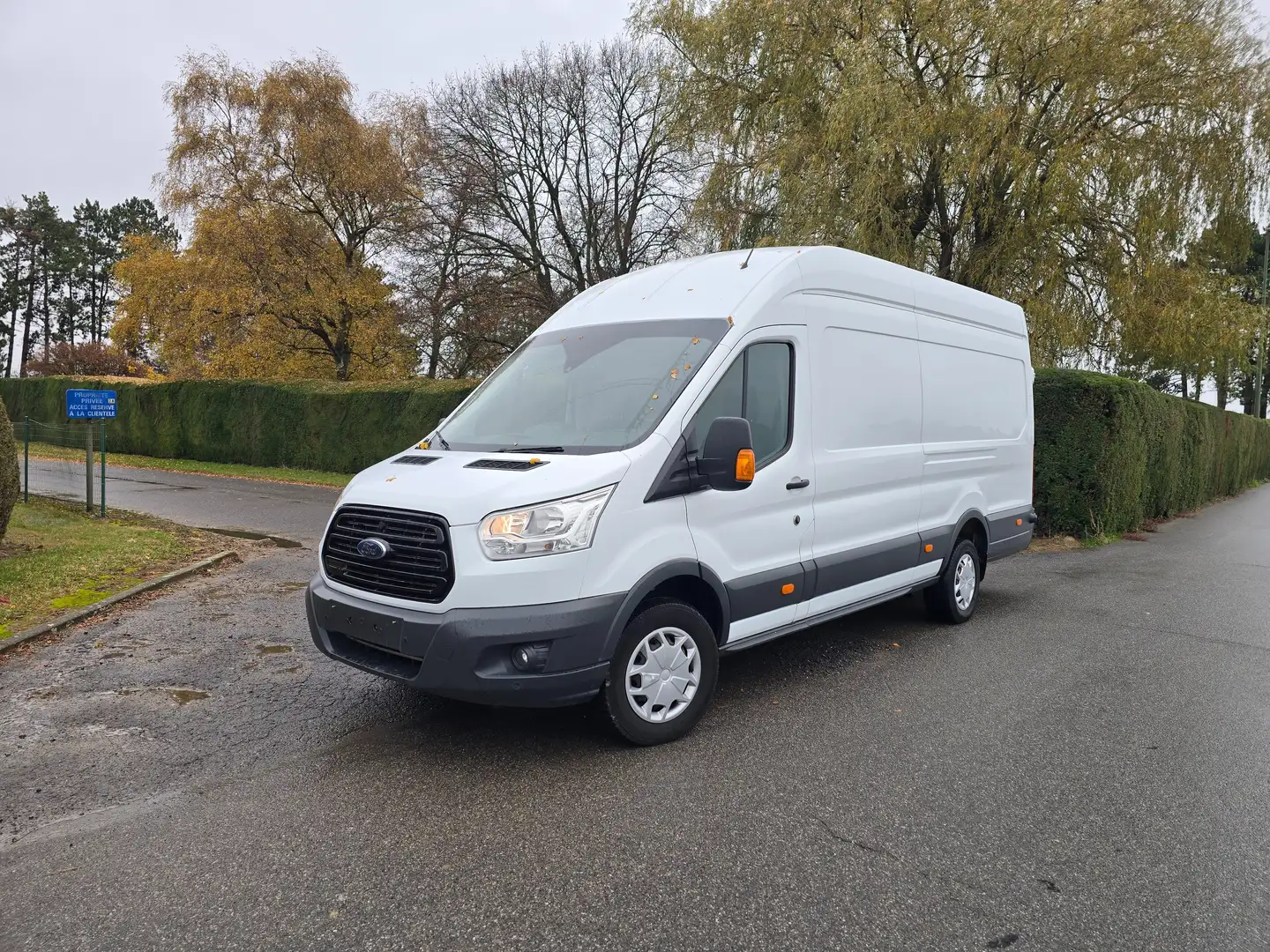 Ford Transit 2.0 TDCi L3H3 maxxii chassis EURO6B Blanc - 1