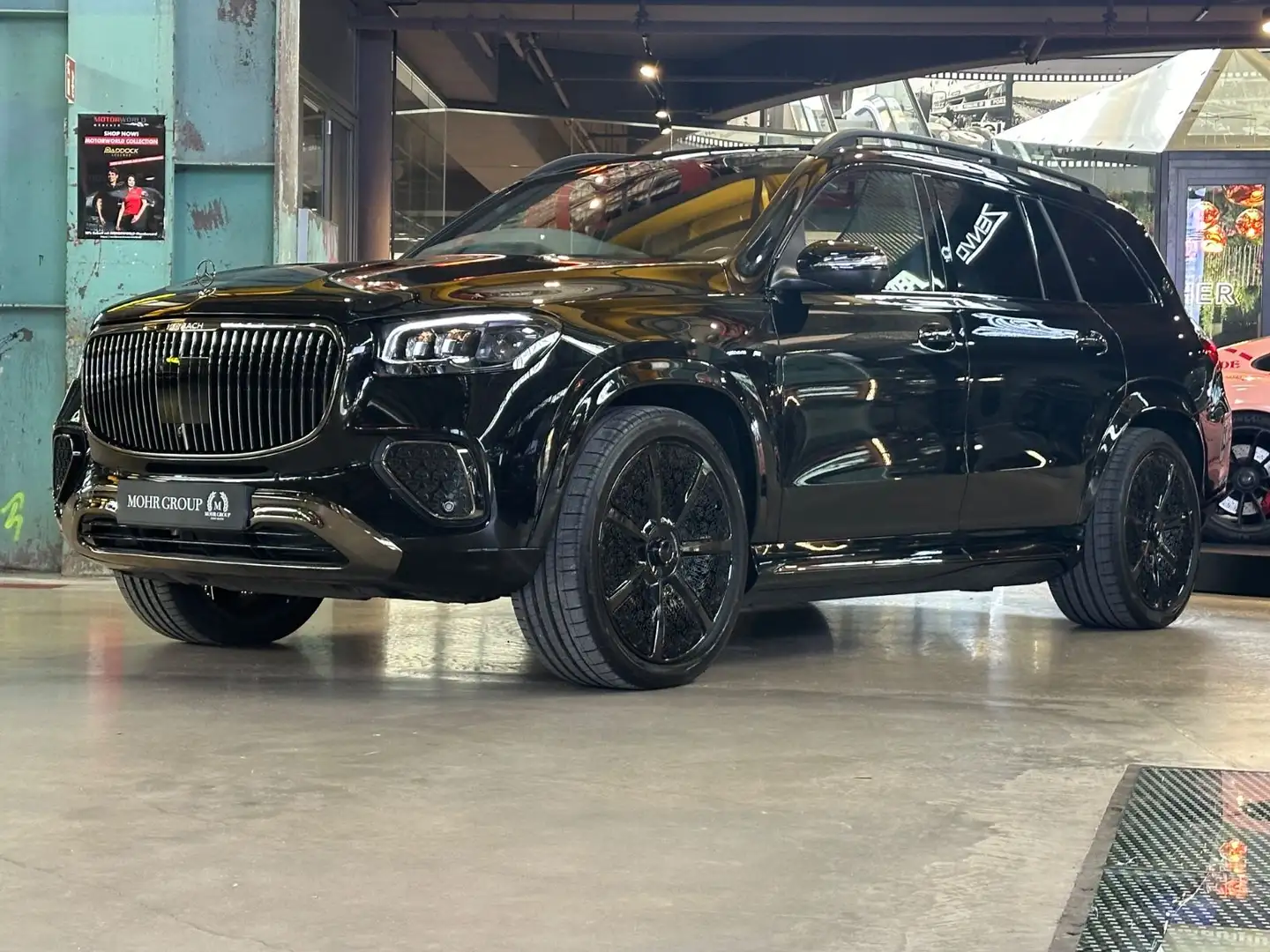 Mercedes-Benz GLS 600 Maybach 4Matic/ NIGHT SERIES/BLANCO-COC Чорний - 2