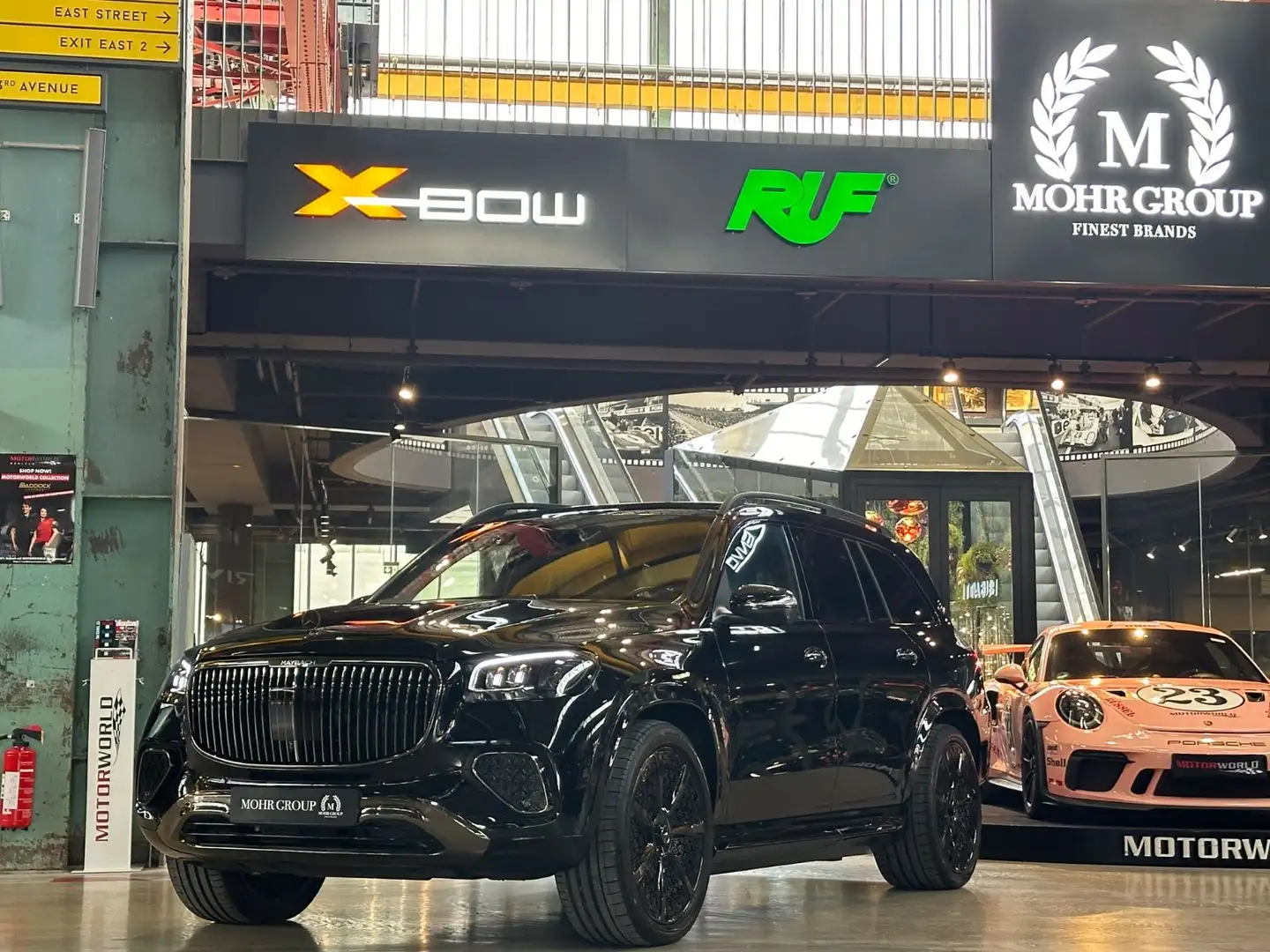 Mercedes-Benz GLS 600 Maybach 4Matic/ NIGHT SERIES/BLANCO-COC Чорний - 1