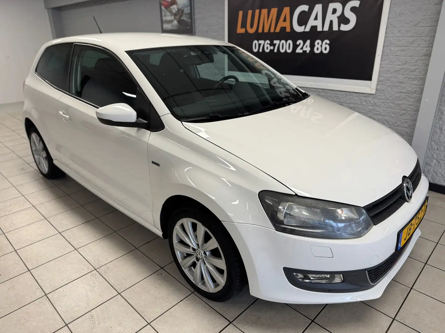 Volkswagen Polo 1.2 Easyline|Carplay|Airco|Stoelverwarming Weiß - 1