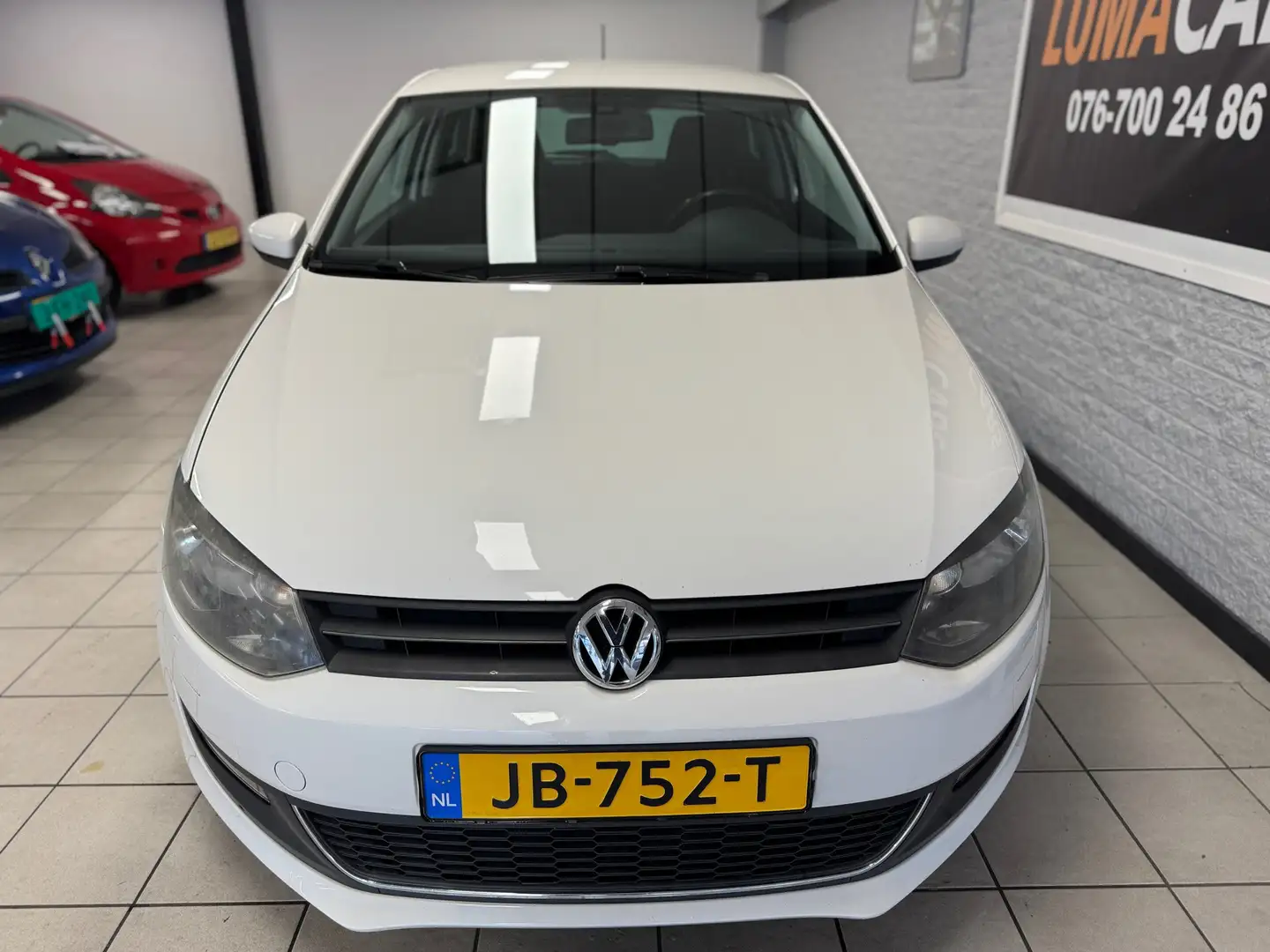 Volkswagen Polo 1.2 Easyline|Carplay|Airco|Stoelverwarming Weiß - 2